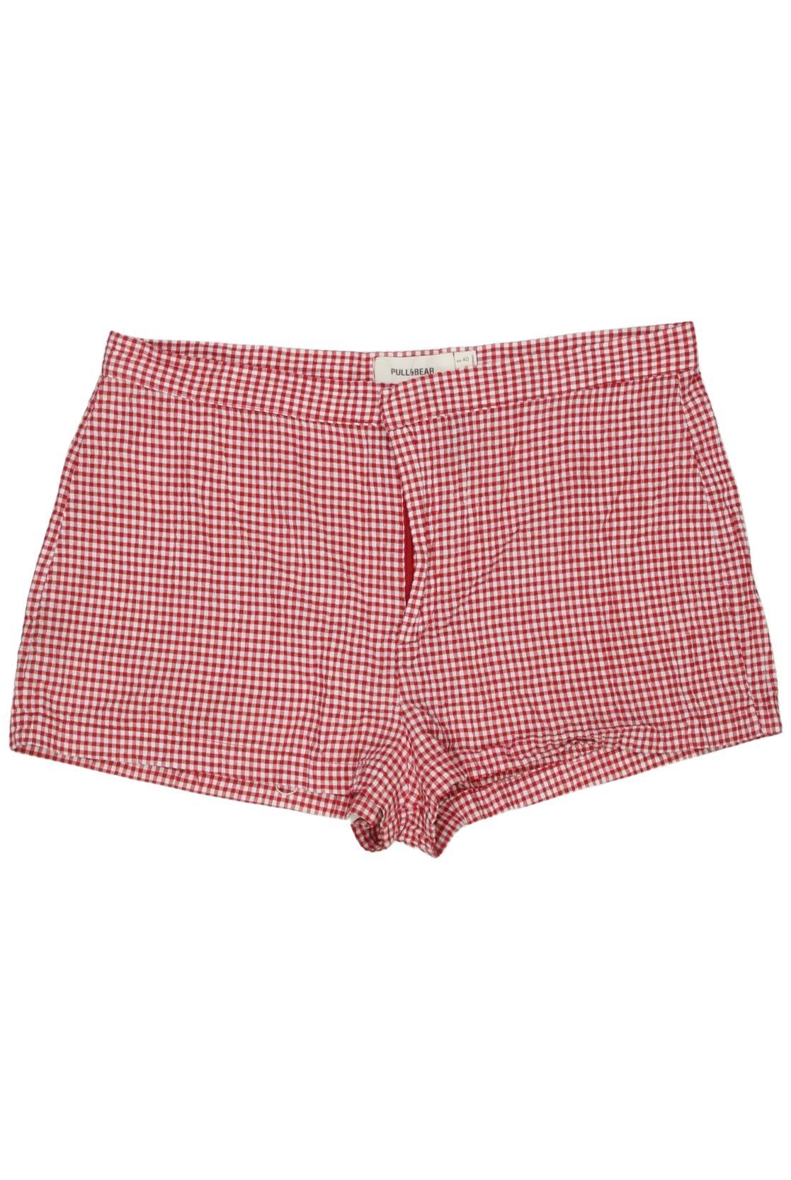 

Pull & Bear Damen Shorts, rot, Gr. 40