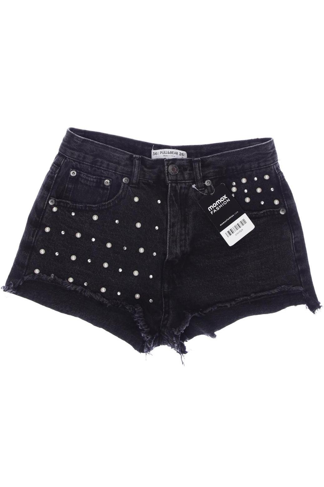 

Pull & Bear Damen Shorts, schwarz