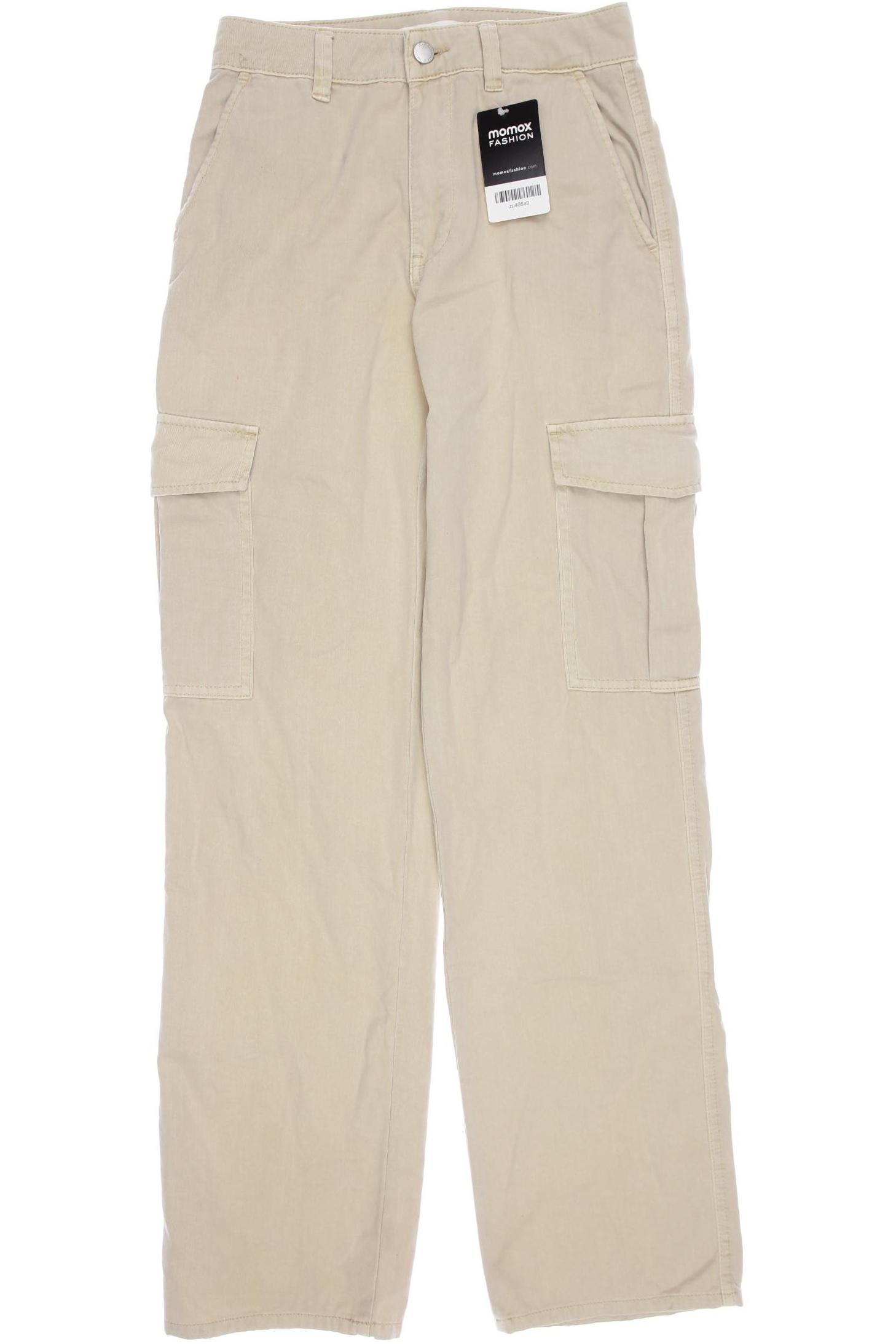 

Pull & Bear Damen Stoffhose, beige, Gr. 34