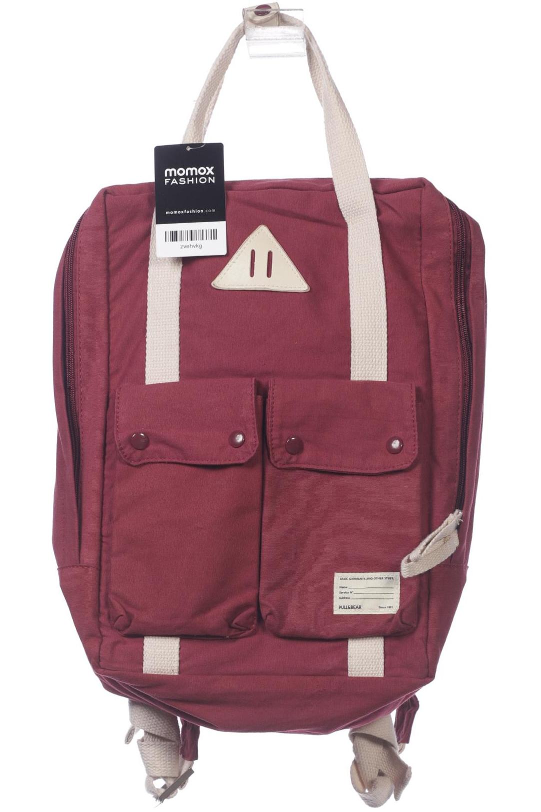 

Pull & Bear Damen Rucksack, bordeaux, Gr.
