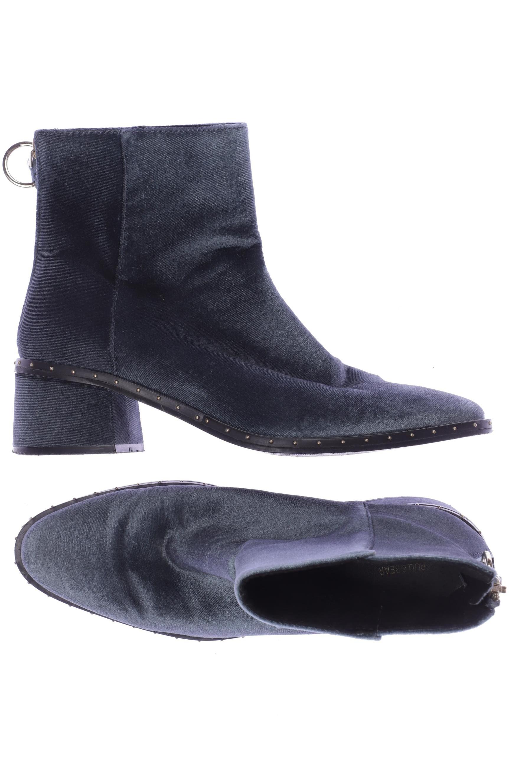 

Pull & Bear Damen Stiefelette, türkis, Gr. 38