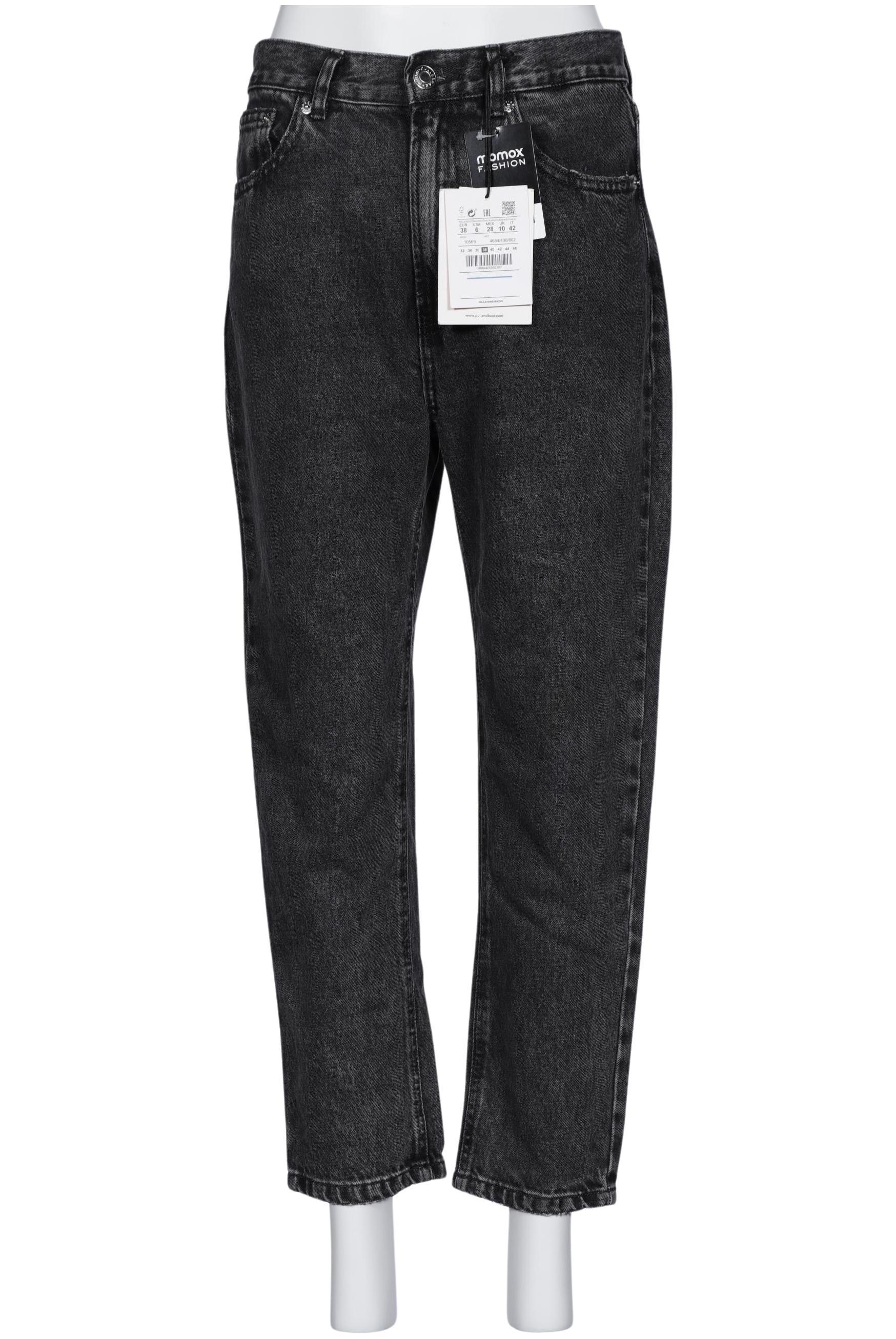 

Pull & Bear Damen Jeans, grau, Gr. 38