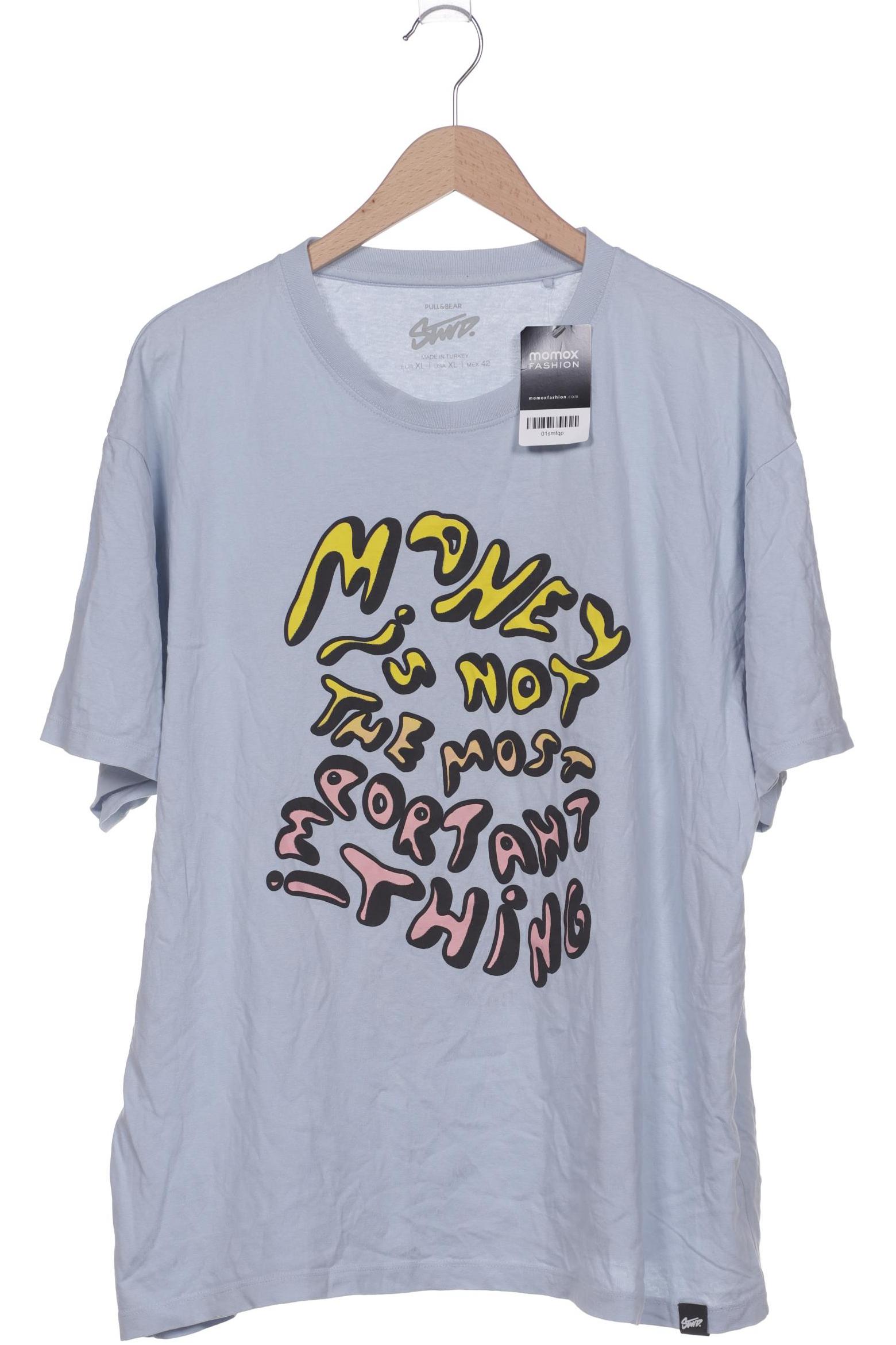 

Pull & Bear Herren T-Shirt, hellblau, Gr. 54