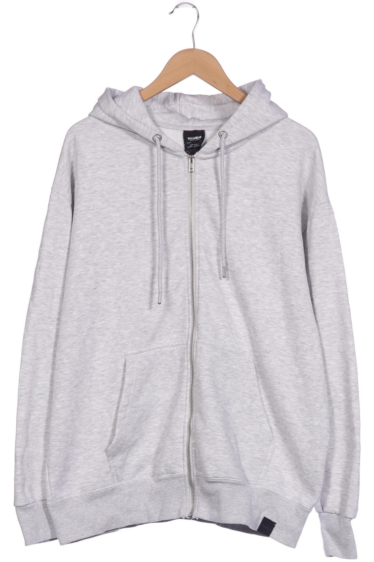 

Pull & Bear Herren Kapuzenpullover, grau, Gr. 54