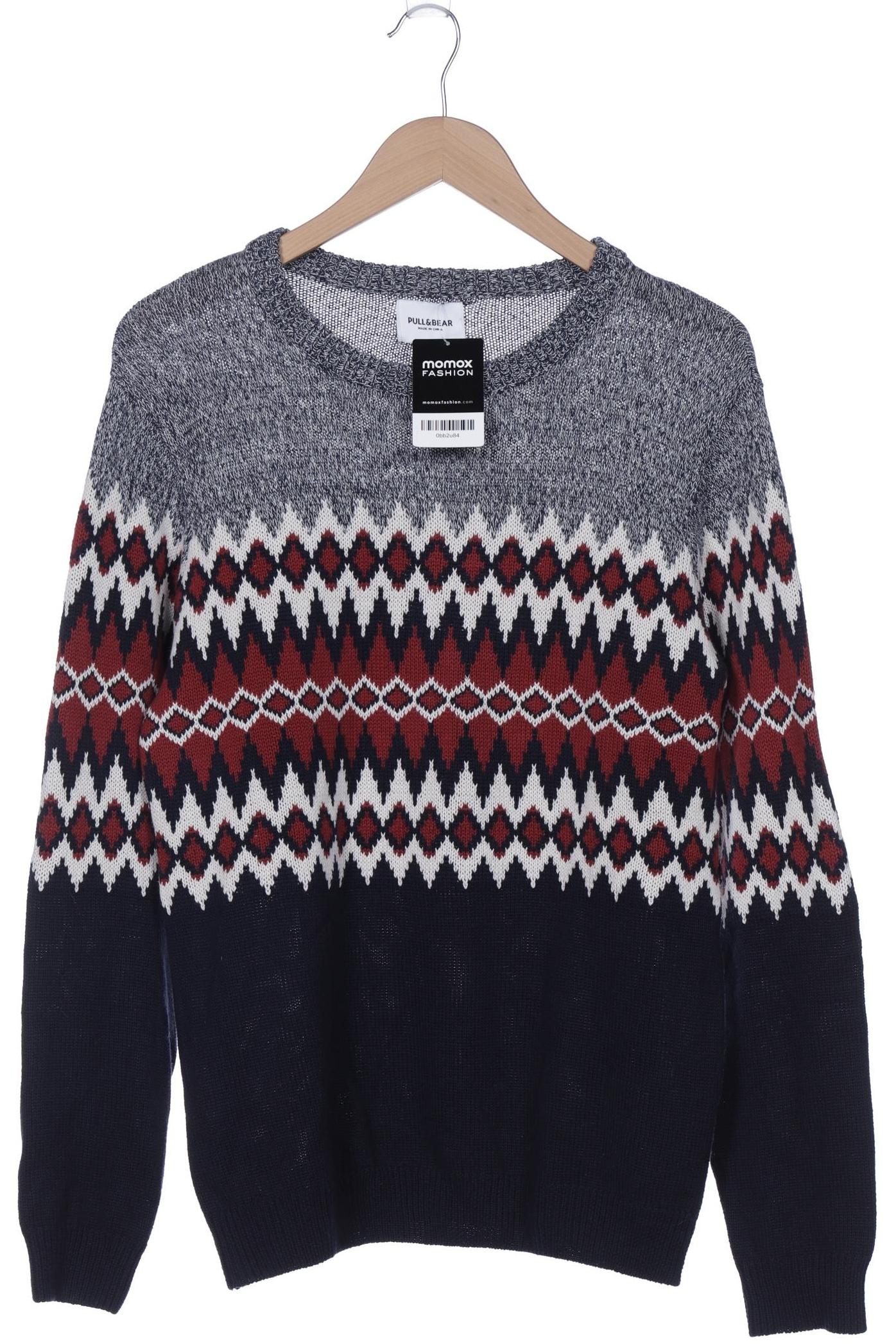 

Pull & Bear Herren Pullover, marineblau, Gr. 48