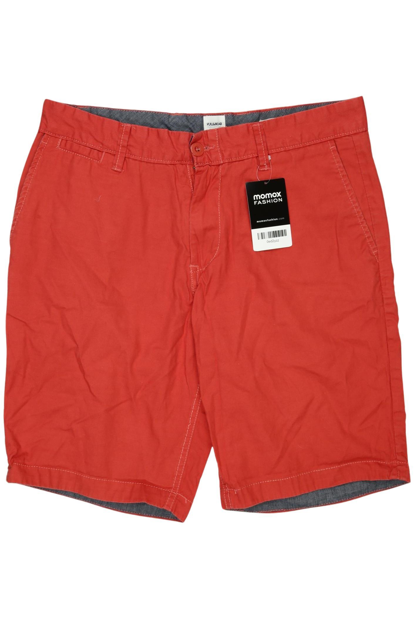Thumbnail - Pull &amp; Bear Herren Shorts, rot, Gr. 29