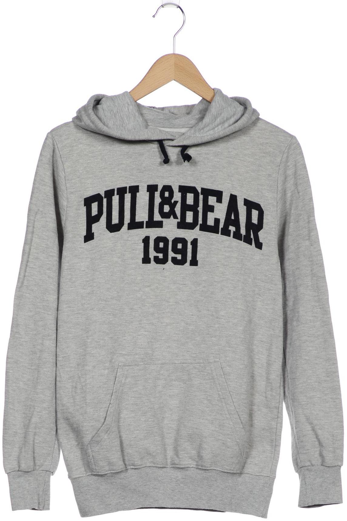 

Pull & Bear Herren Kapuzenpullover, grau