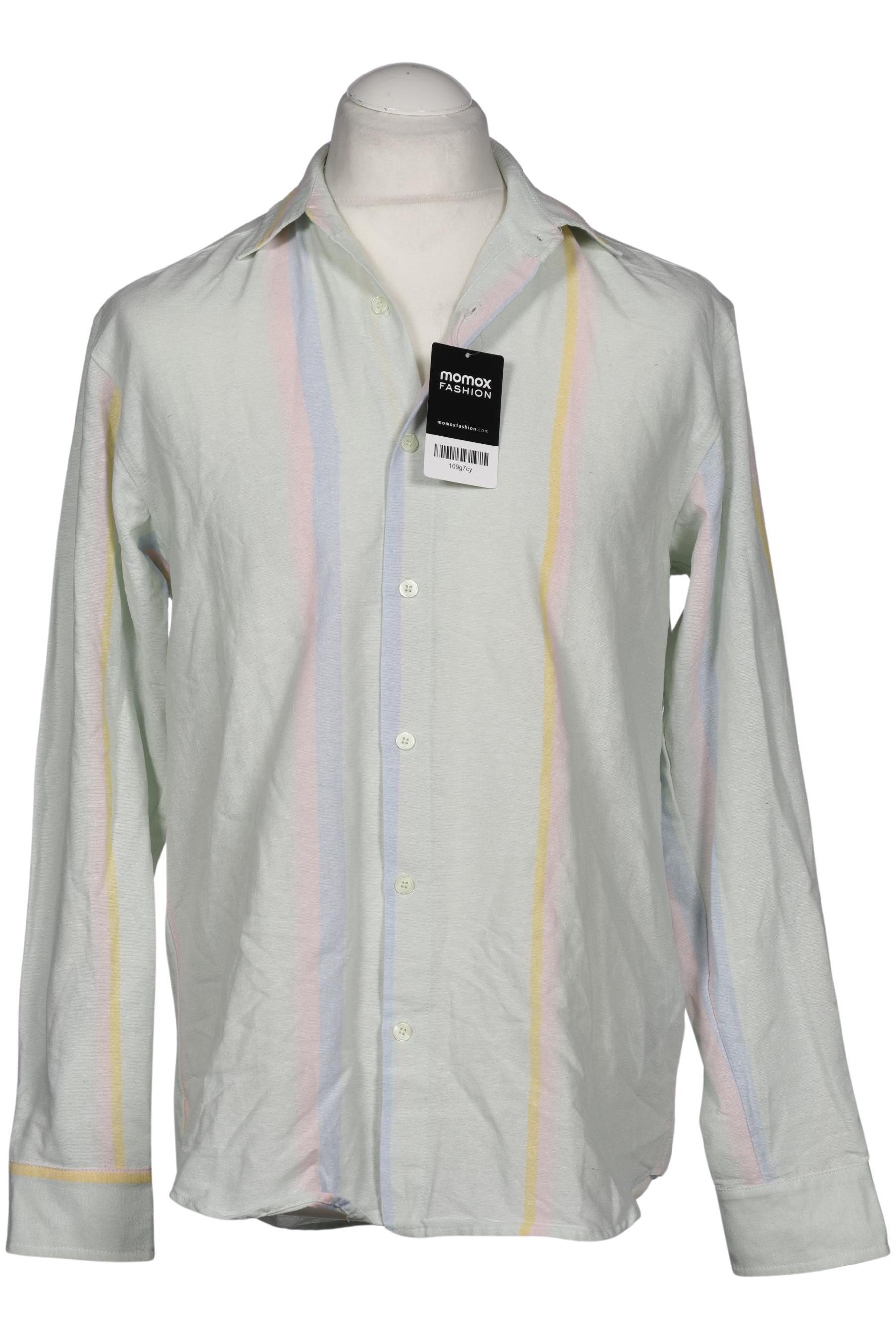 

Pull & Bear Herren Hemd, hellgrün, Gr. 46