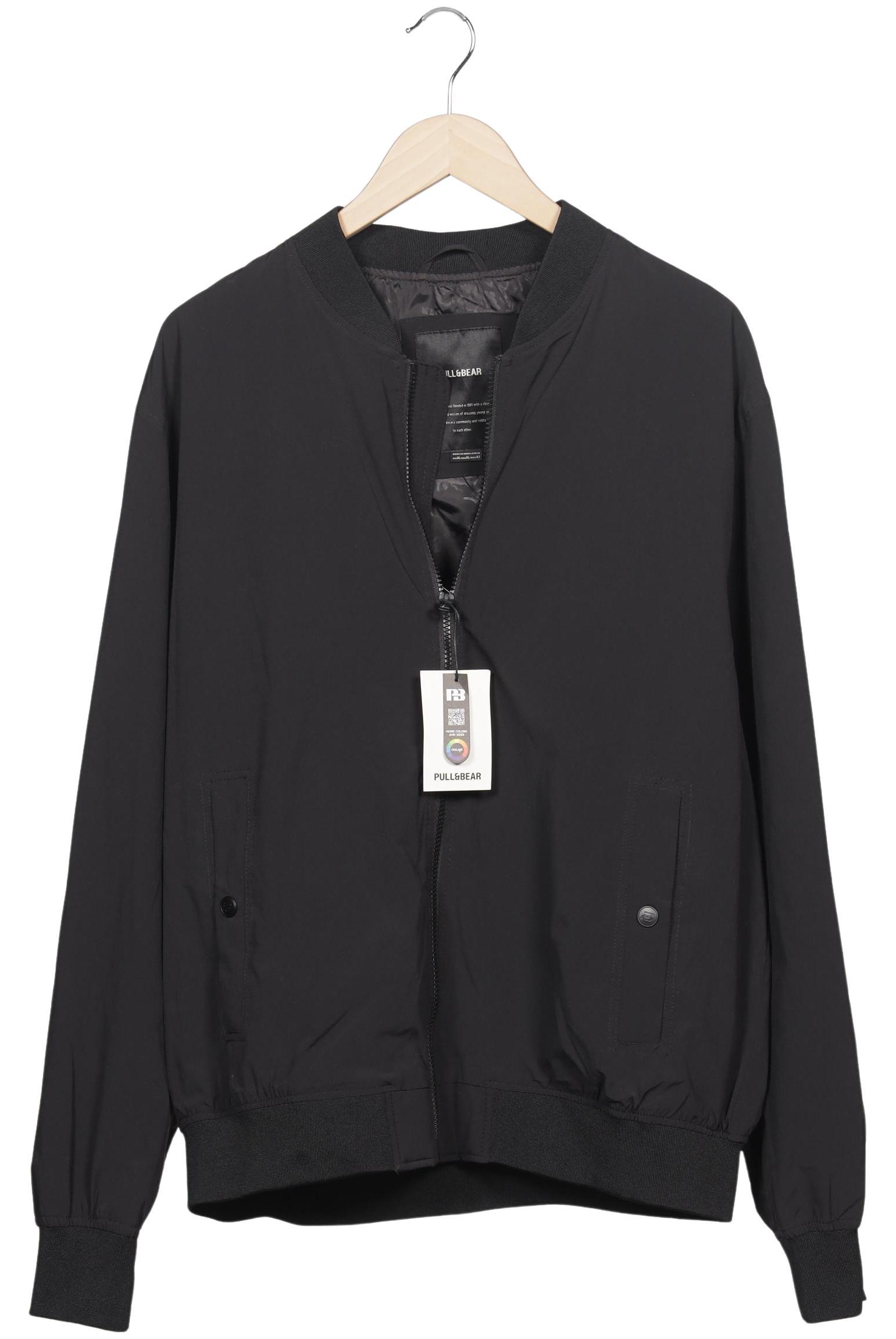 

Pull & Bear Herren Jacke, schwarz, Gr. 54