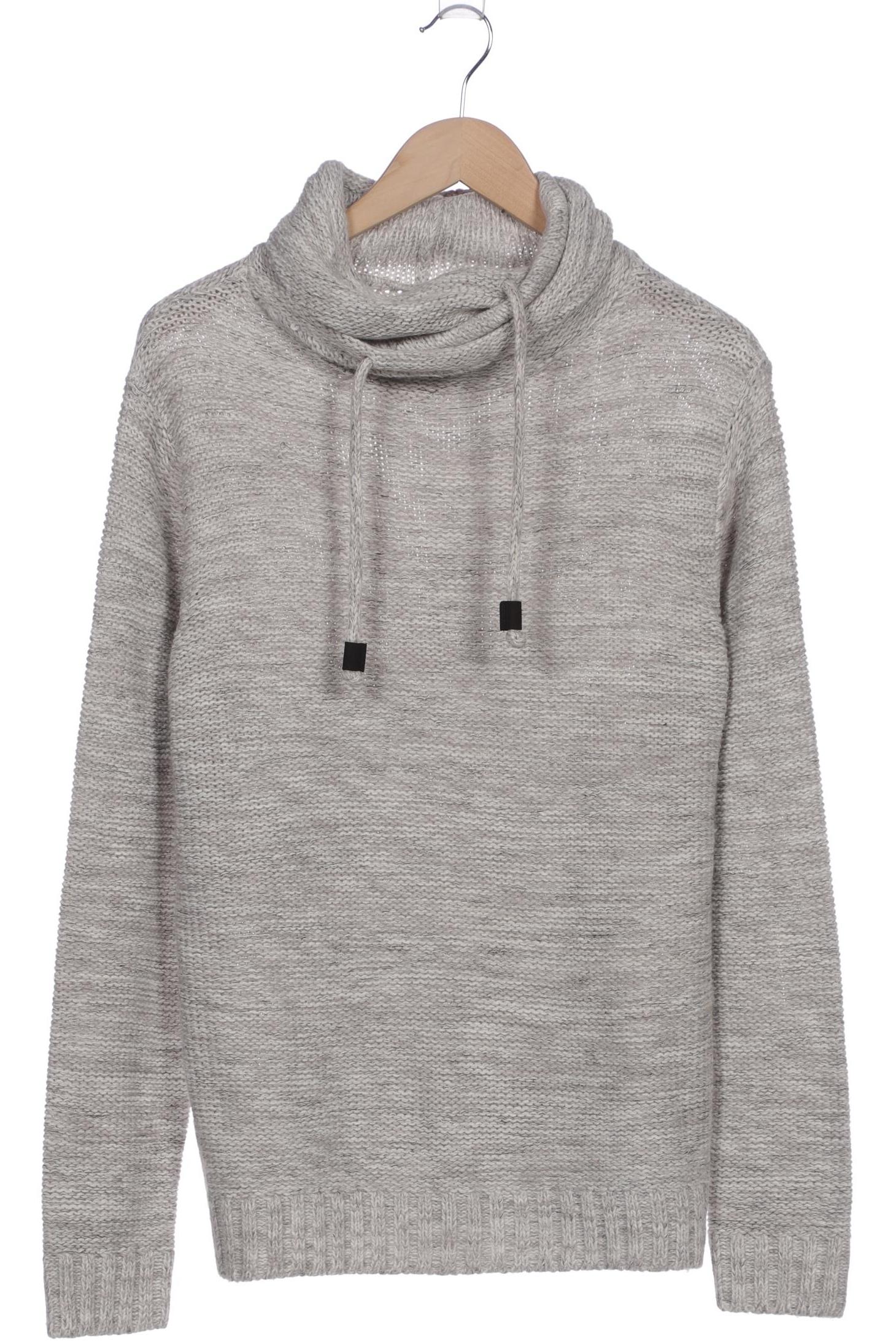 

Pull & Bear Herren Pullover, grau, Gr. 48