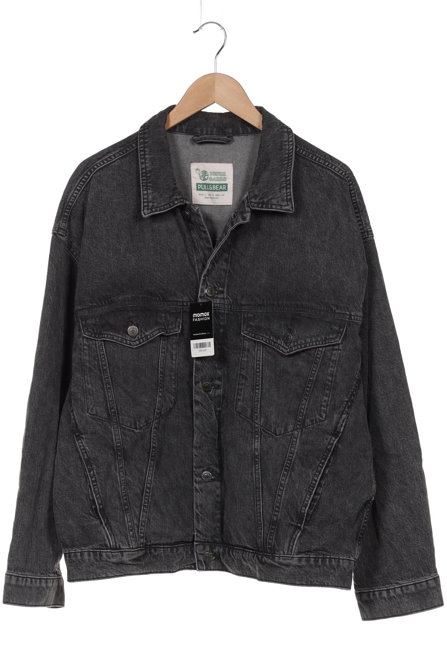 

Pull & Bear Herren Jacke, schwarz, Gr. 52