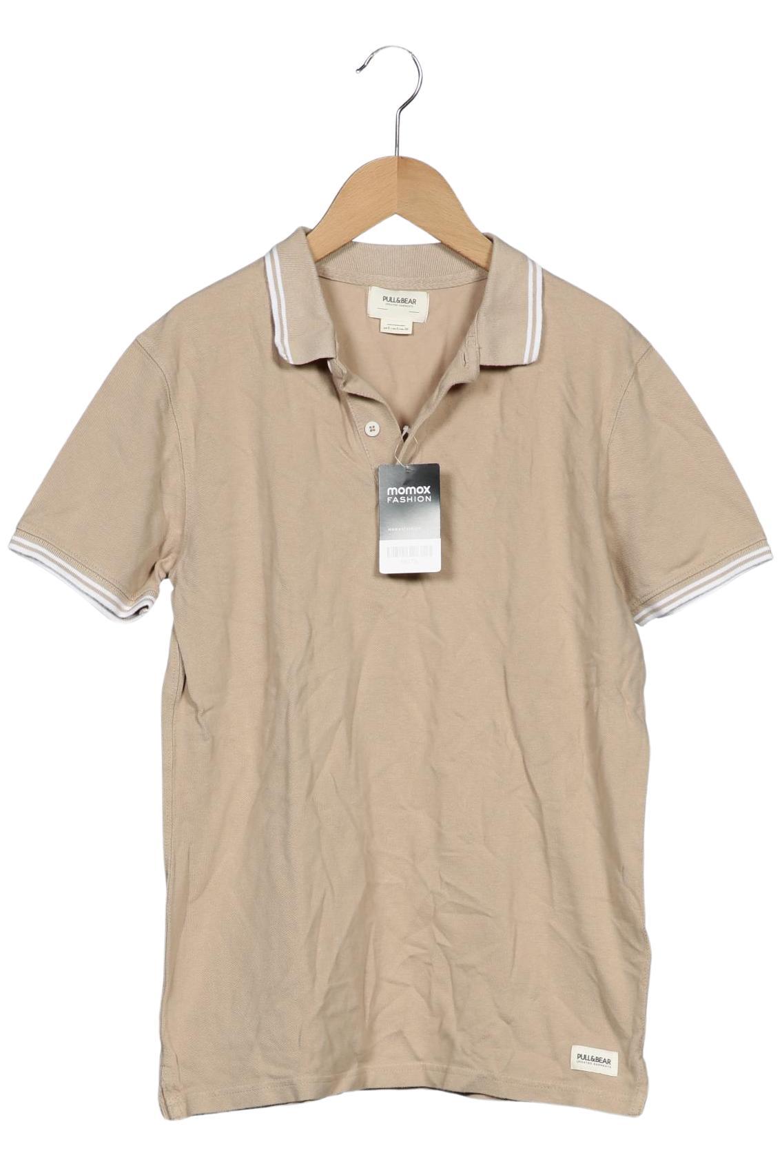 Thumbnail - Pull &amp; Bear Herren Poloshirt, beige, Gr. 46