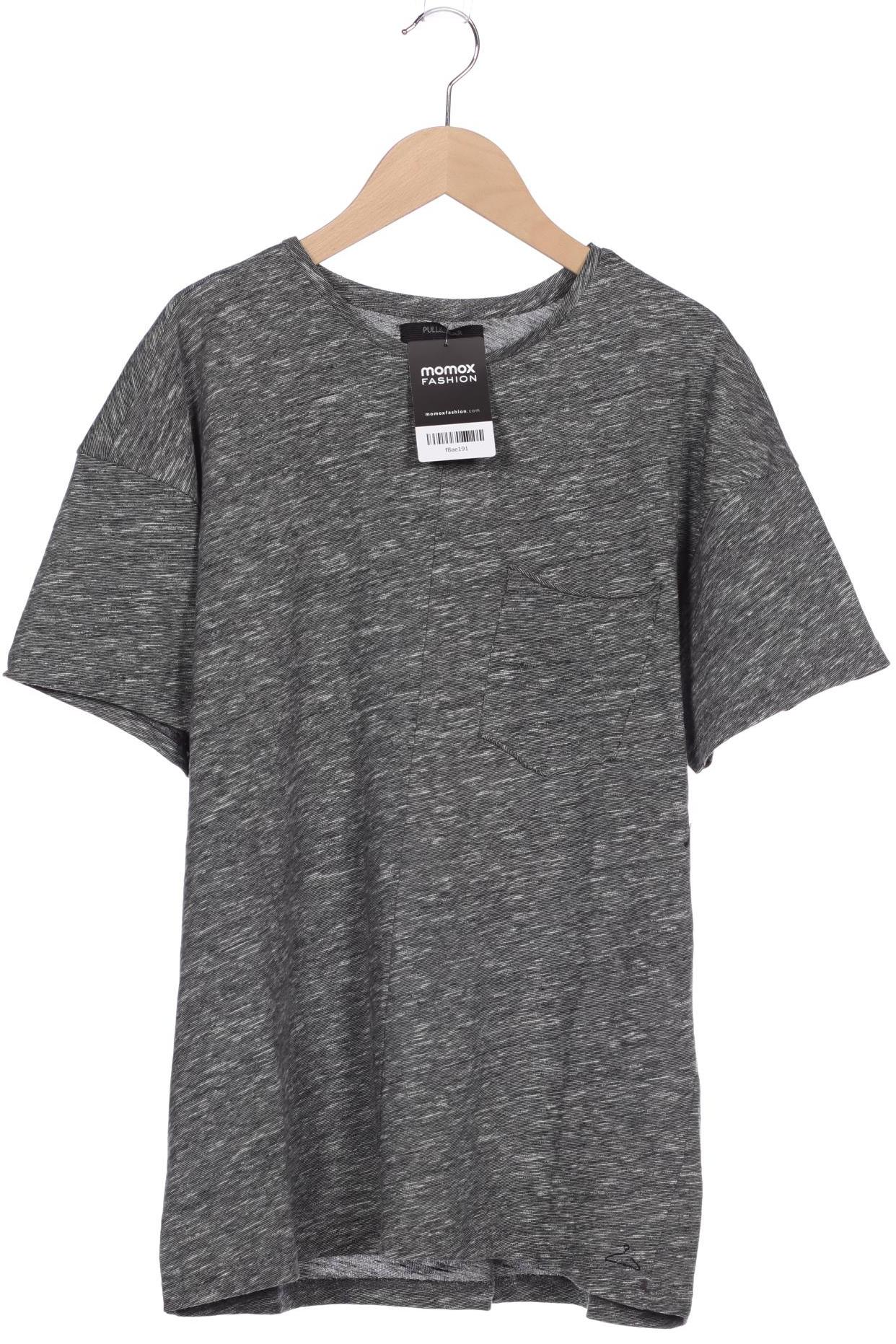

Pull & Bear Herren T-Shirt, grau, Gr. 46