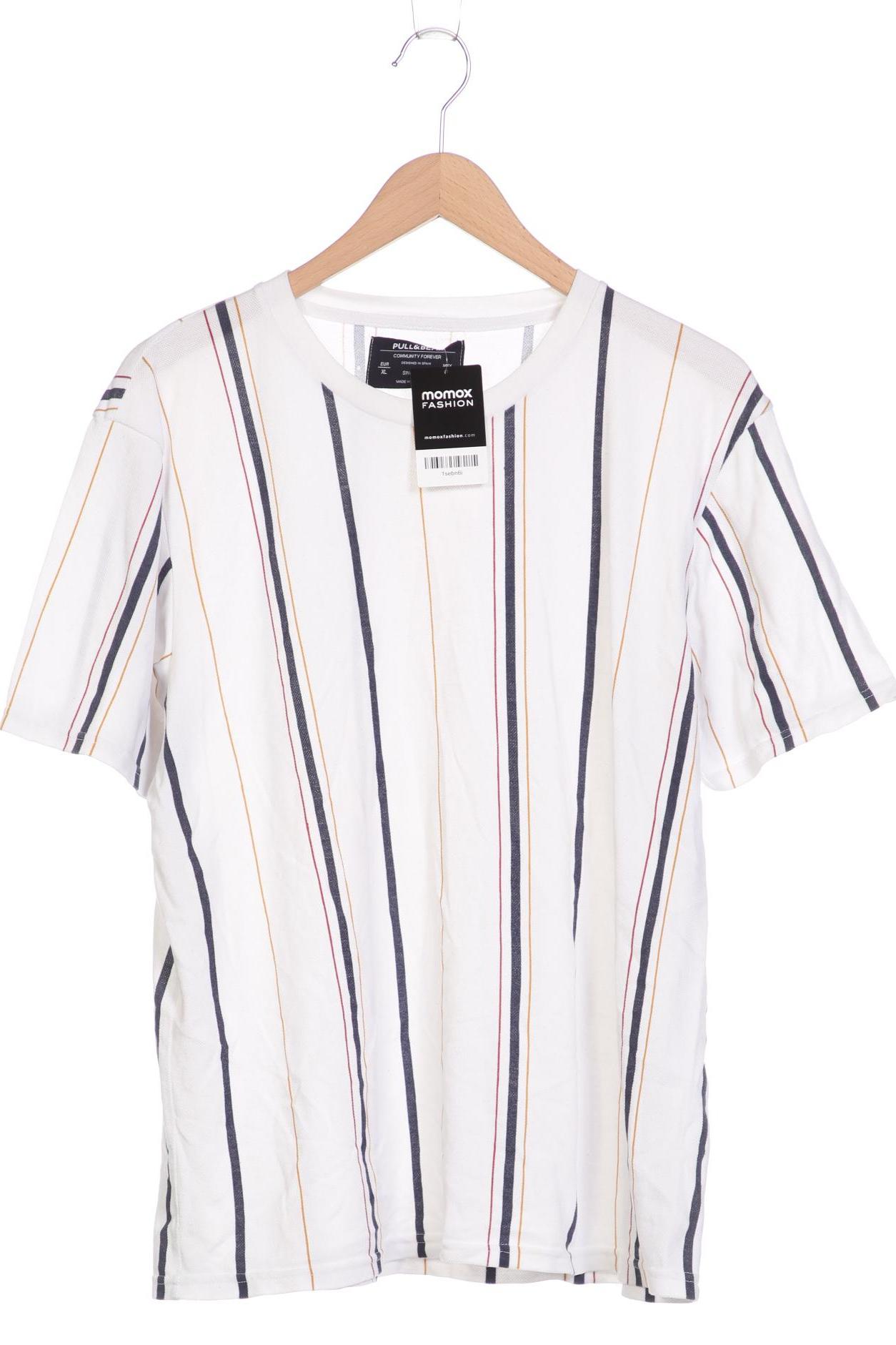 

Pull & Bear Herren T-Shirt, weiß