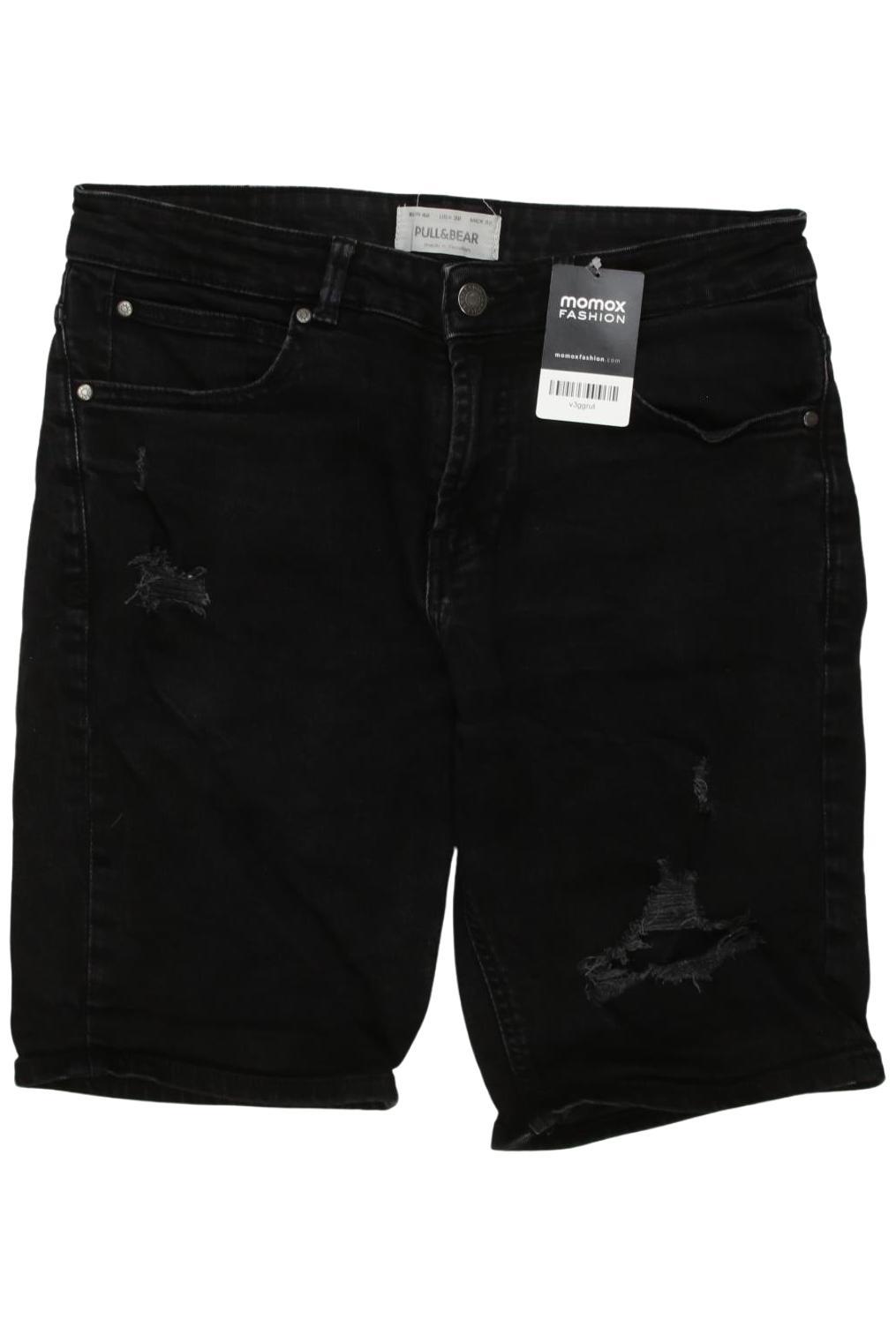 

Pull & Bear Herren Shorts, schwarz, Gr. 32