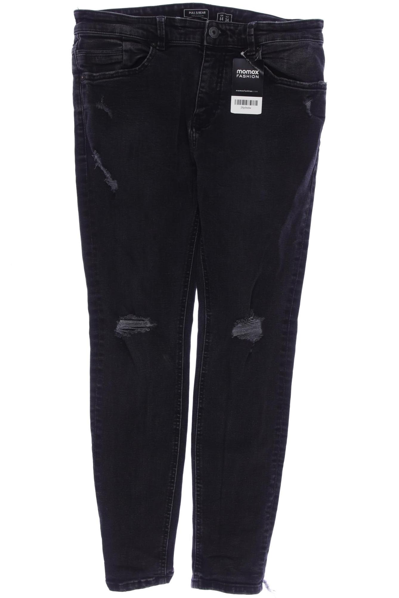 

Pull & Bear Herren Jeans, grau, Gr. 34