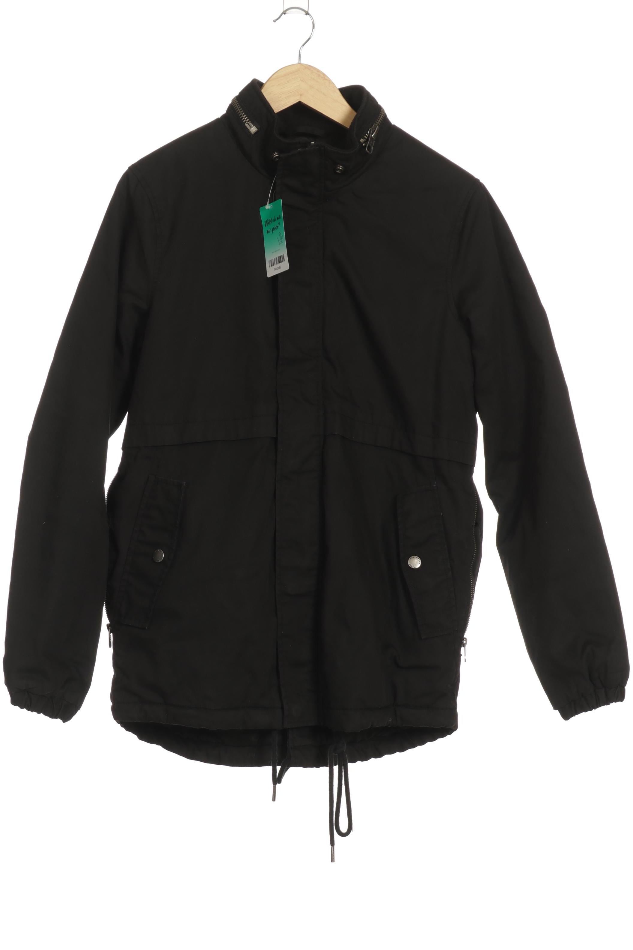 

Pull & Bear Herren Jacke, schwarz, Gr. 48