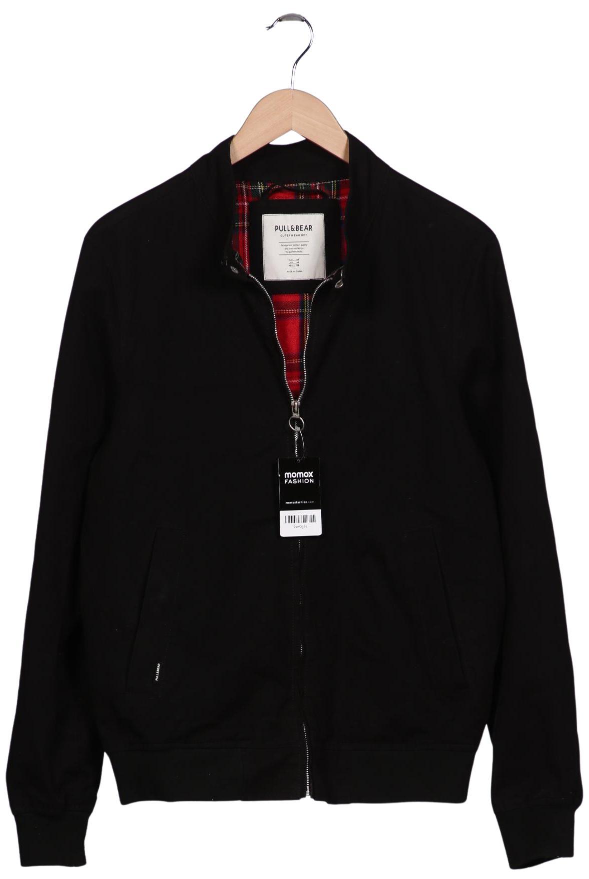 

Pull & Bear Herren Jacke, schwarz, Gr. 48