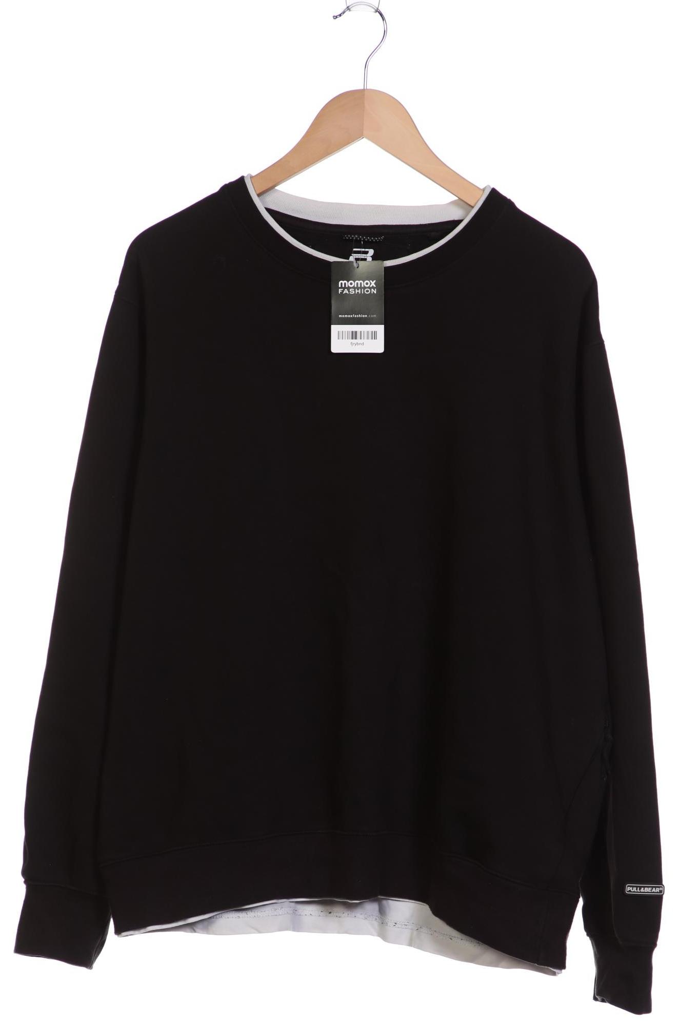 

Pull & Bear Herren Sweatshirt, schwarz