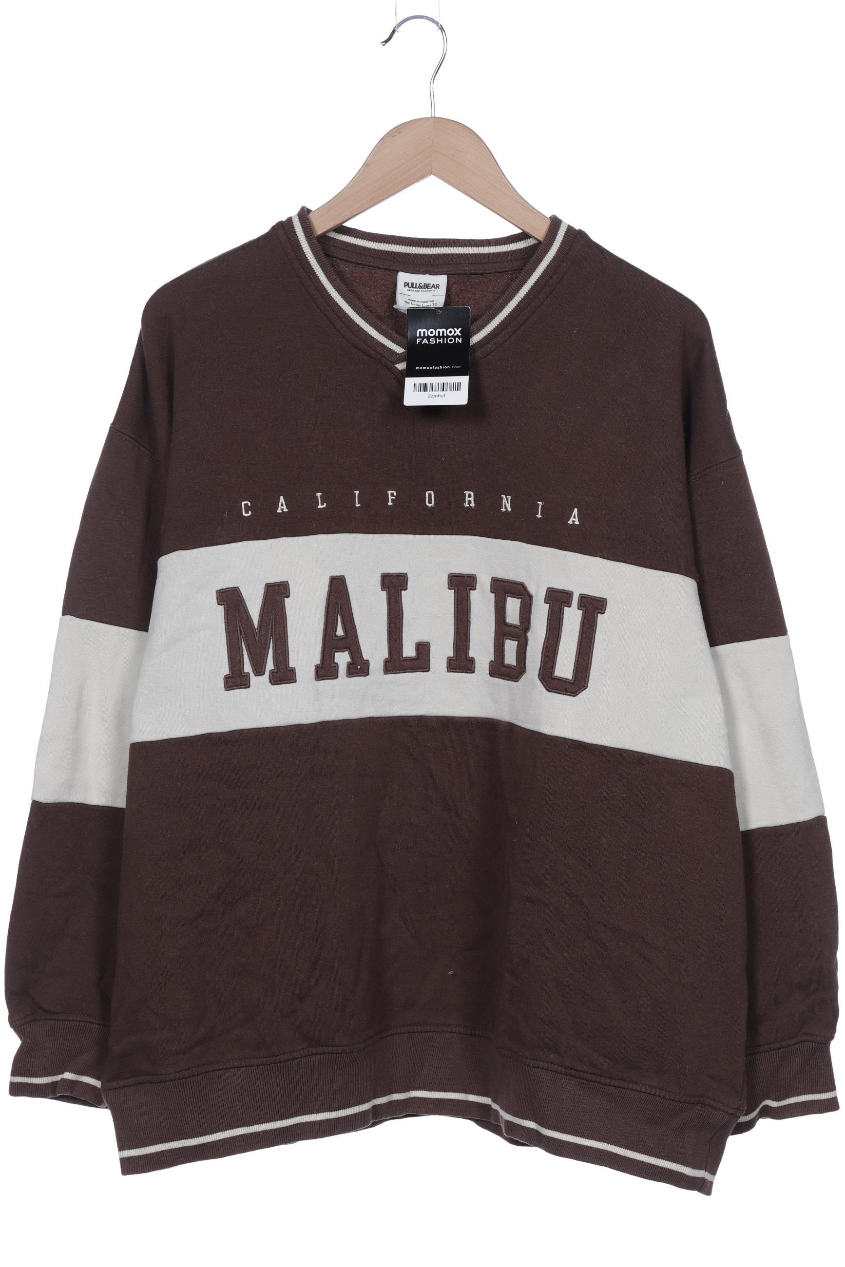 

Pull & Bear Herren Sweatshirt, braun, Gr. 52