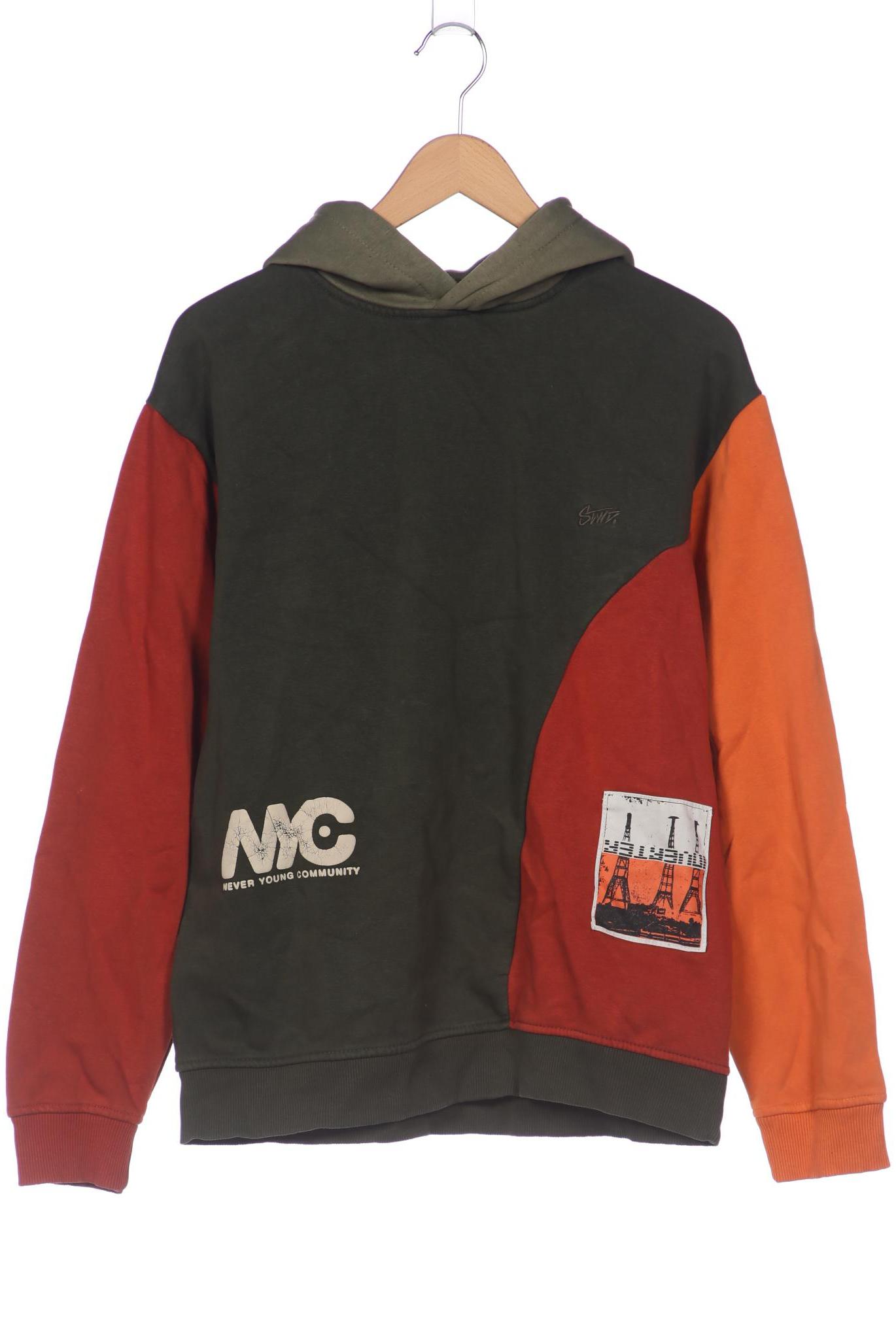 

Pull & Bear Herren Kapuzenpullover, grün, Gr. 46