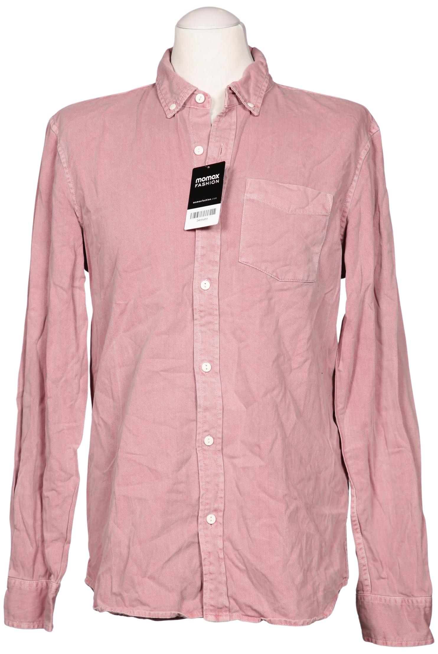

Pull & Bear Herren Hemd, pink, Gr. 52