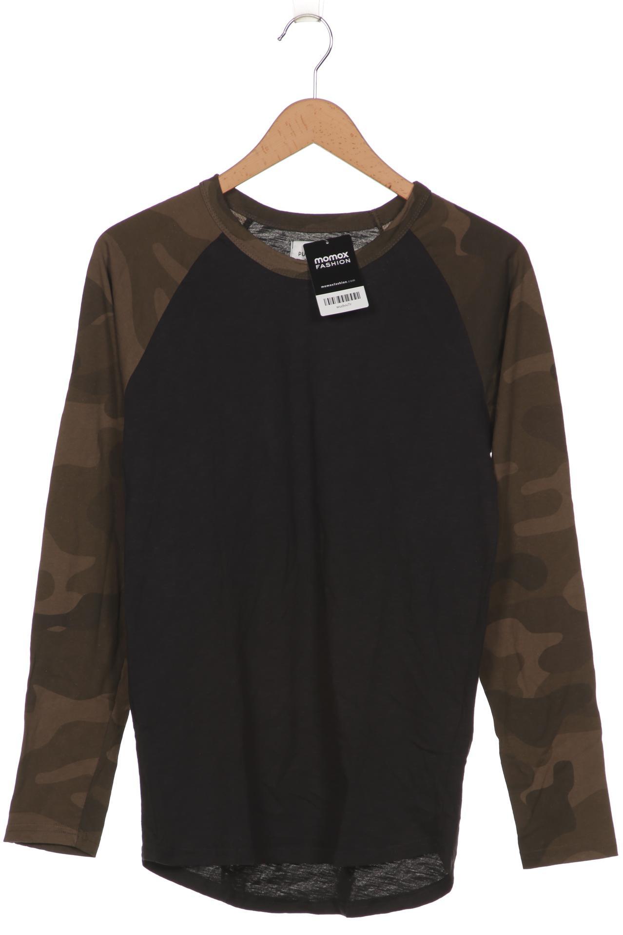 

Pull & Bear Herren Langarmshirt, schwarz