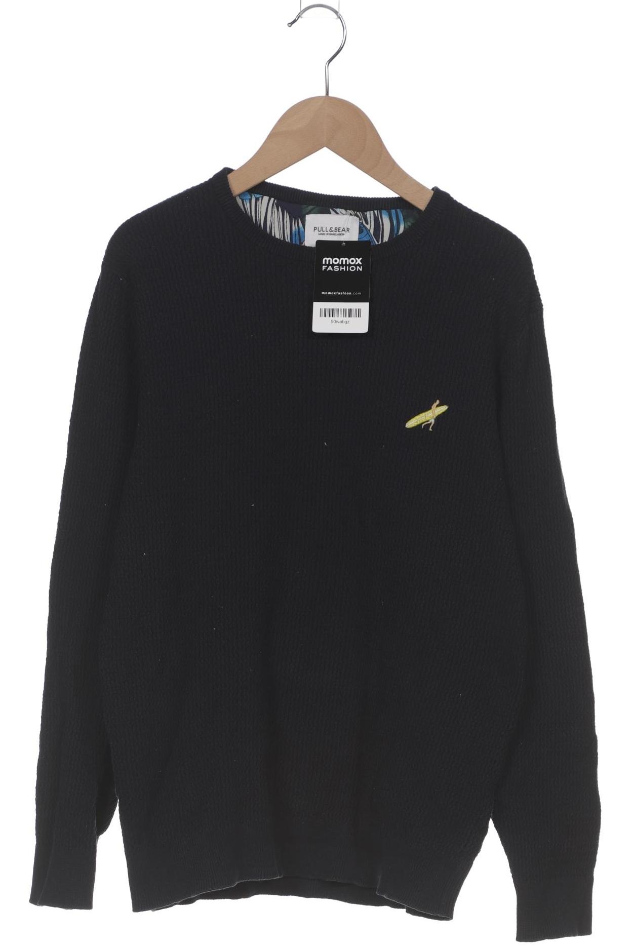 

Pull & Bear Herren Pullover, marineblau, Gr. 48