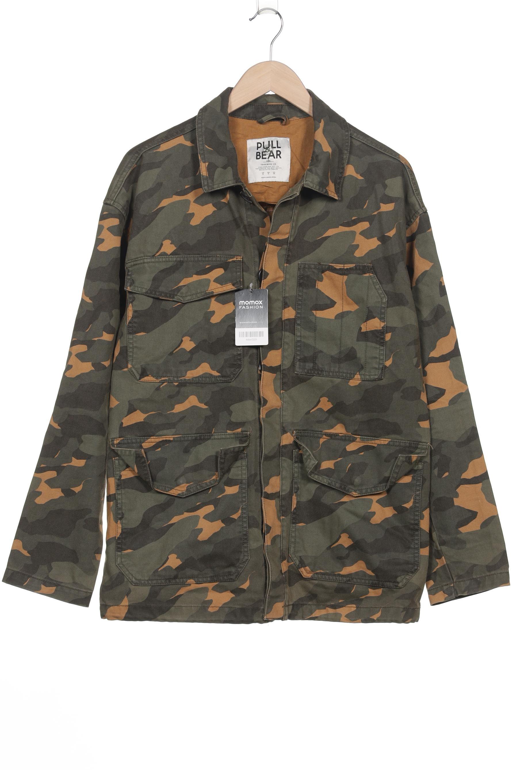 

Pull & Bear Herren Jacke, grün, Gr. 46