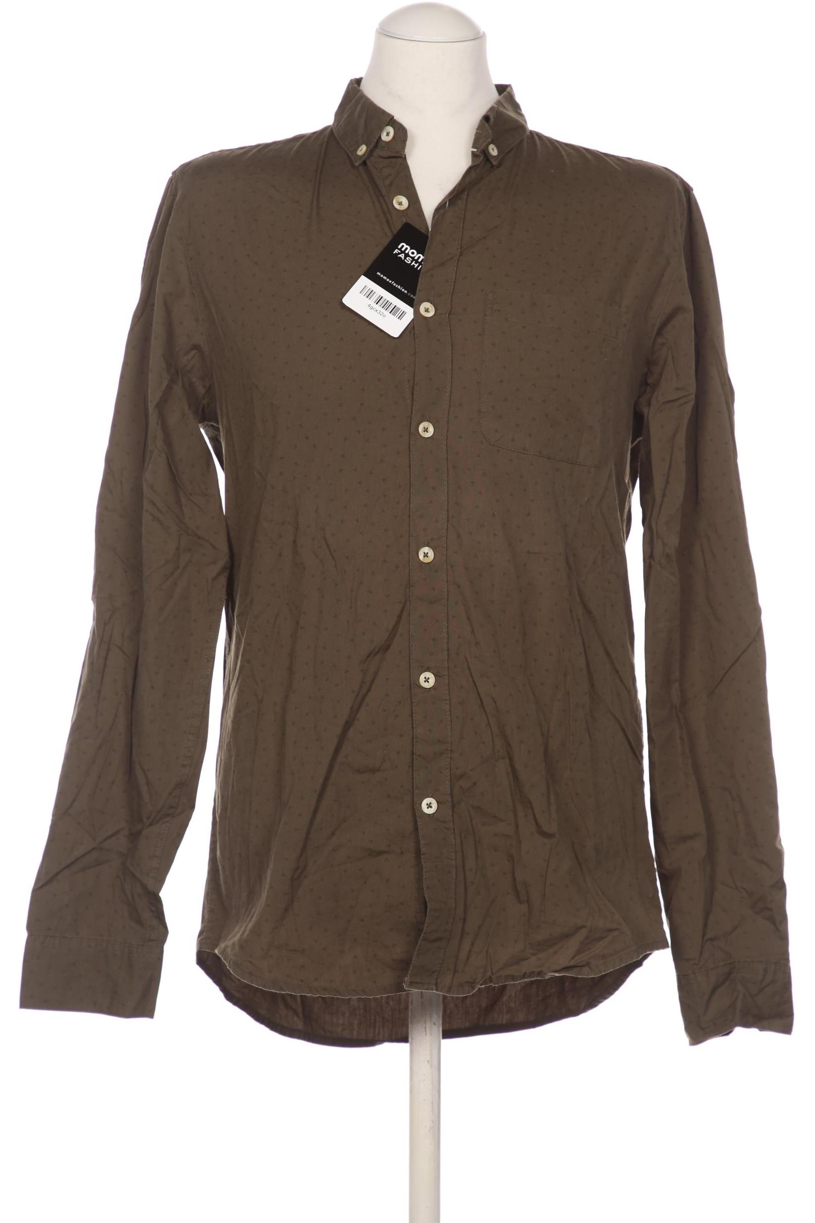 Thumbnail - Pull &amp; Bear Herren Hemd, grün, Gr. 48