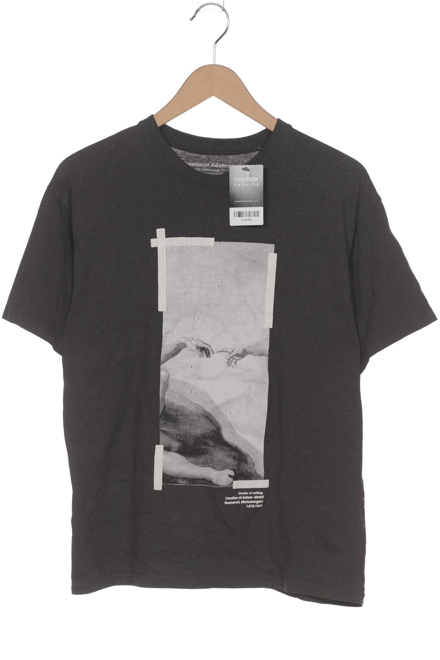 

Pull & Bear Herren T-Shirt, grau, Gr. 46