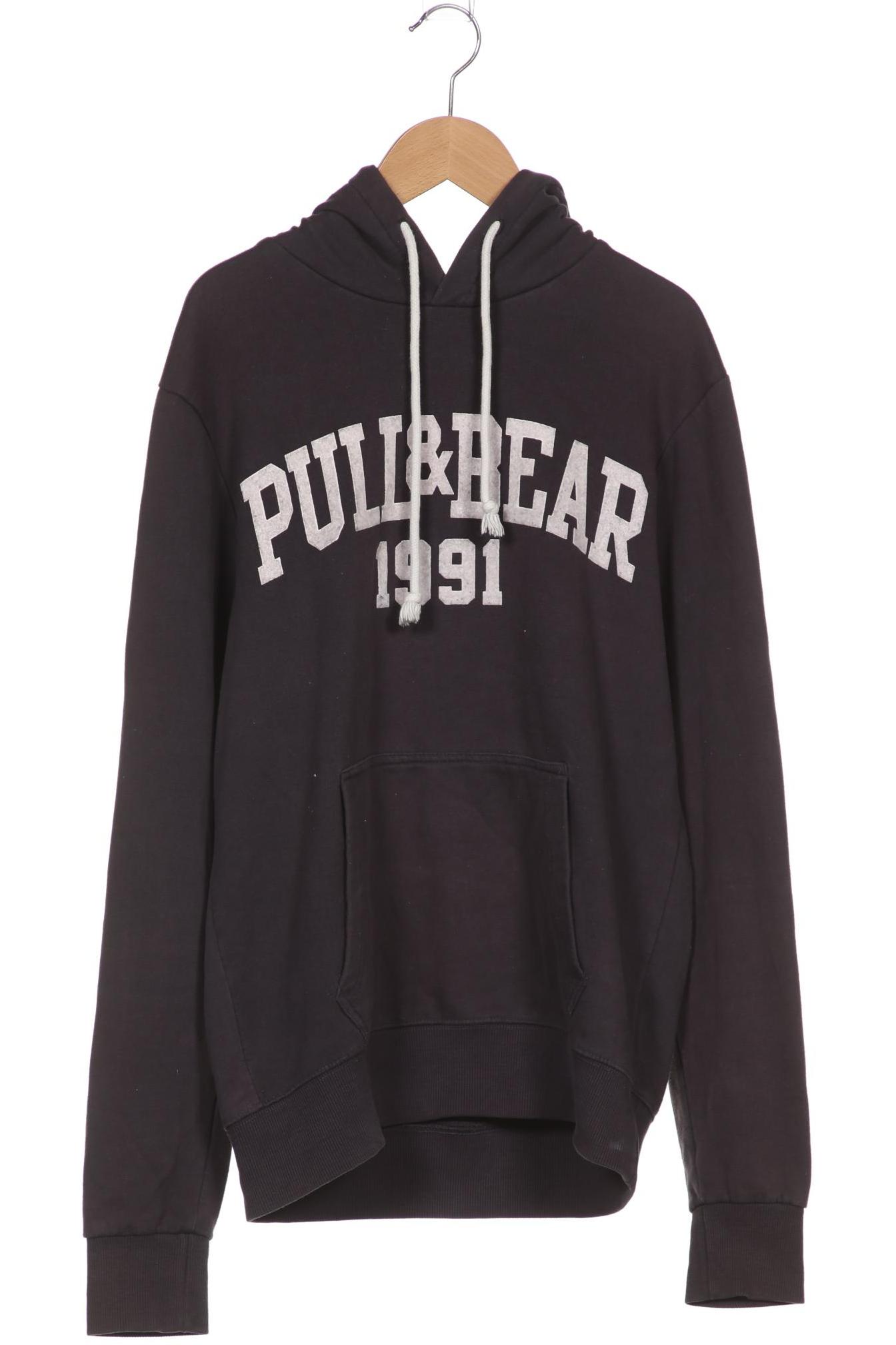 

Pull & Bear Herren Kapuzenpullover, grau, Gr. 48