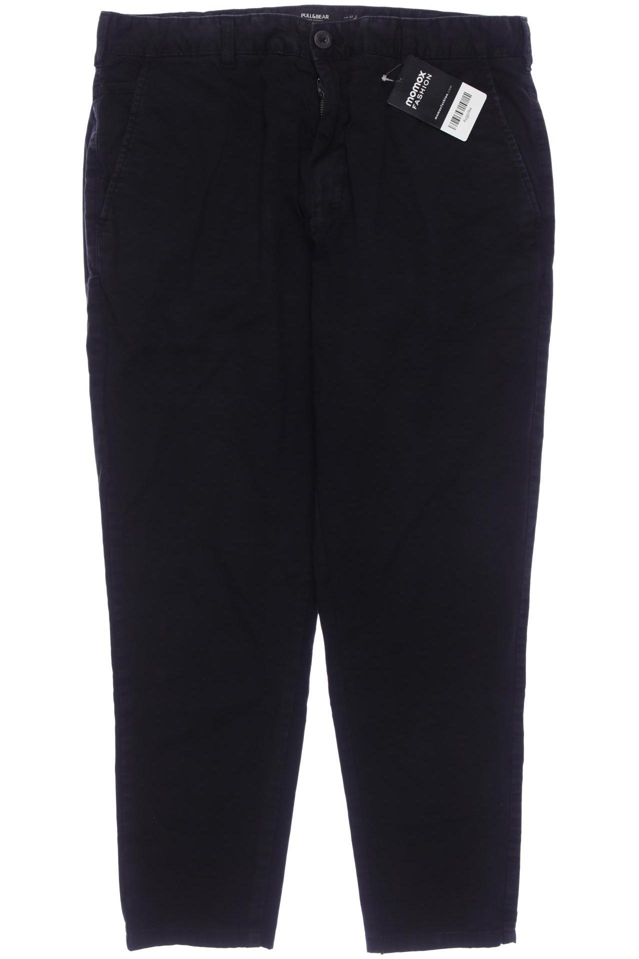 

Pull & Bear Herren Stoffhose, schwarz, Gr. 32