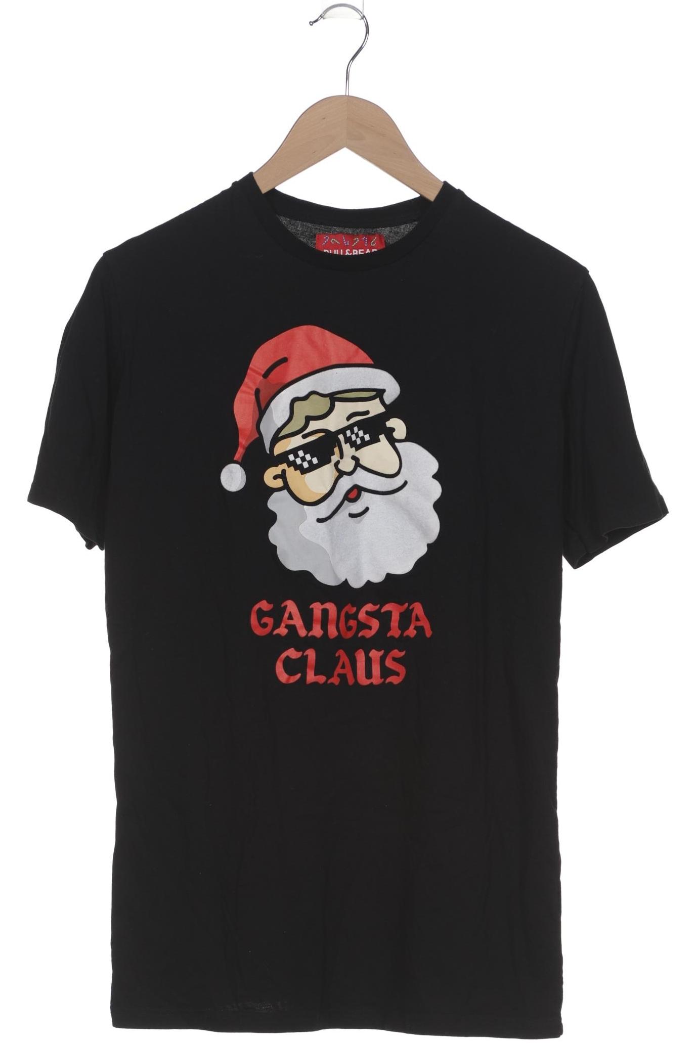 

Pull & Bear Herren T-Shirt, schwarz, Gr. 46