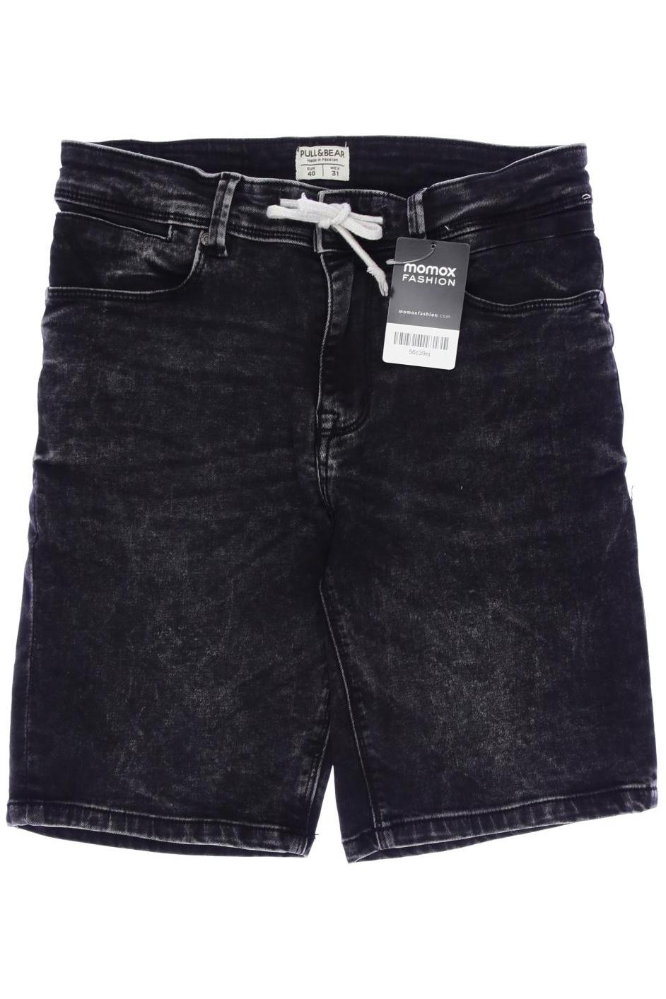

Pull & Bear Herren Shorts, schwarz, Gr. 29