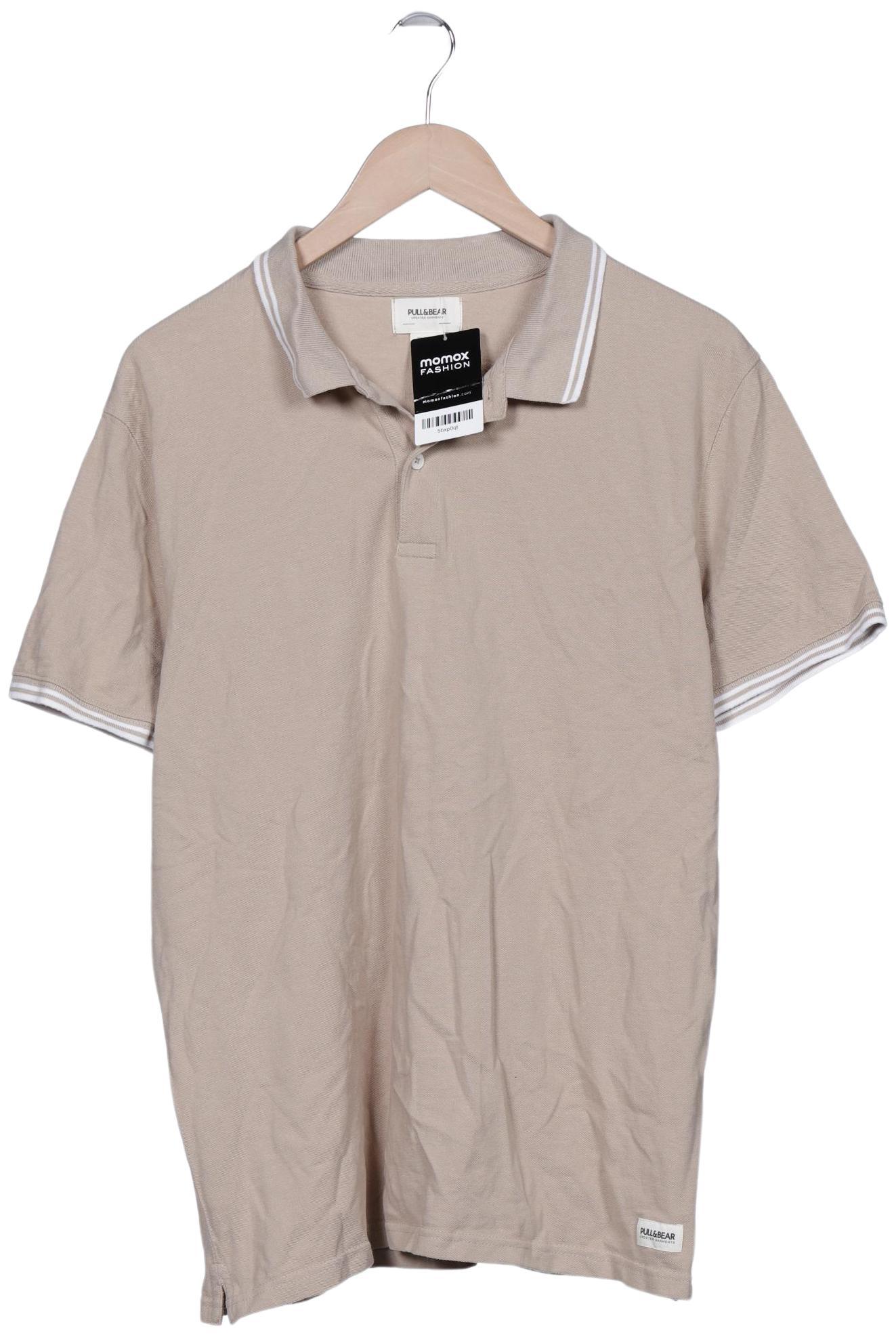 

Pull & Bear Herren Poloshirt, beige, Gr. 52