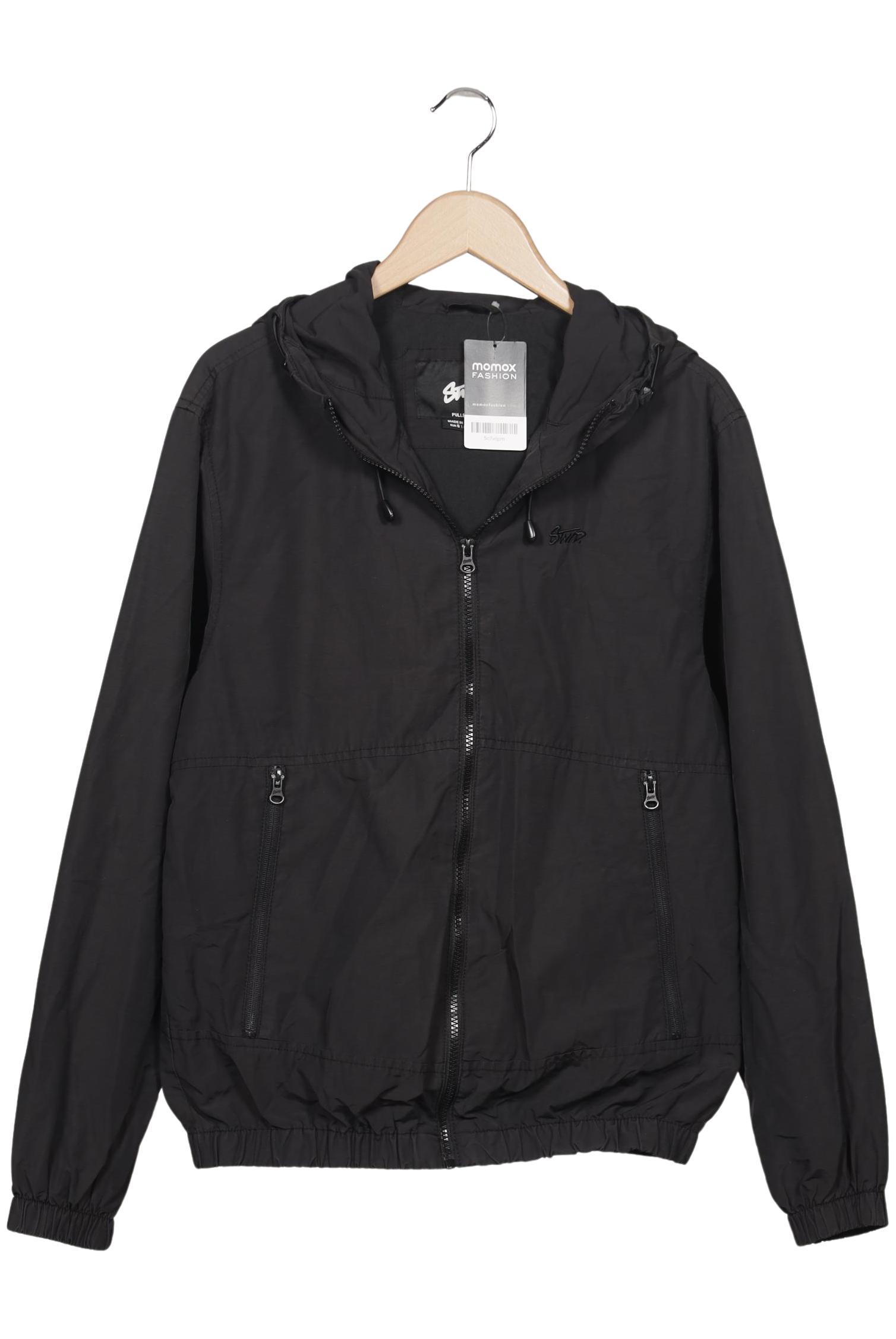 

Pull & Bear Herren Jacke, schwarz, Gr. 46