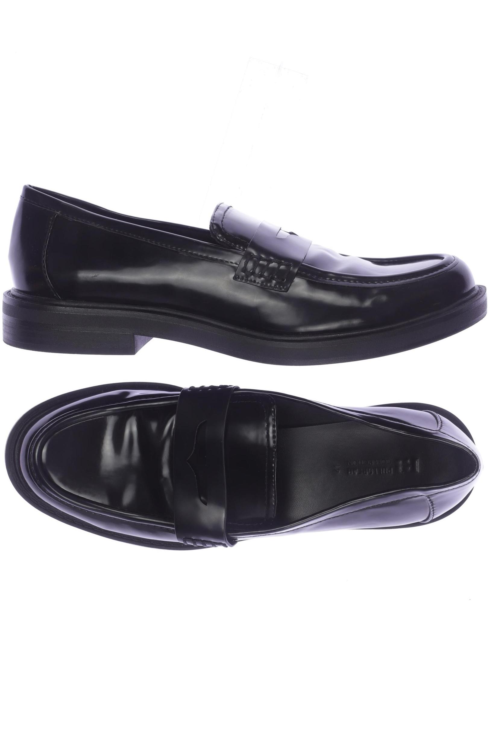 Thumbnail - Pull &amp; Bear Herren Halbschuh, schwarz, Gr. 41