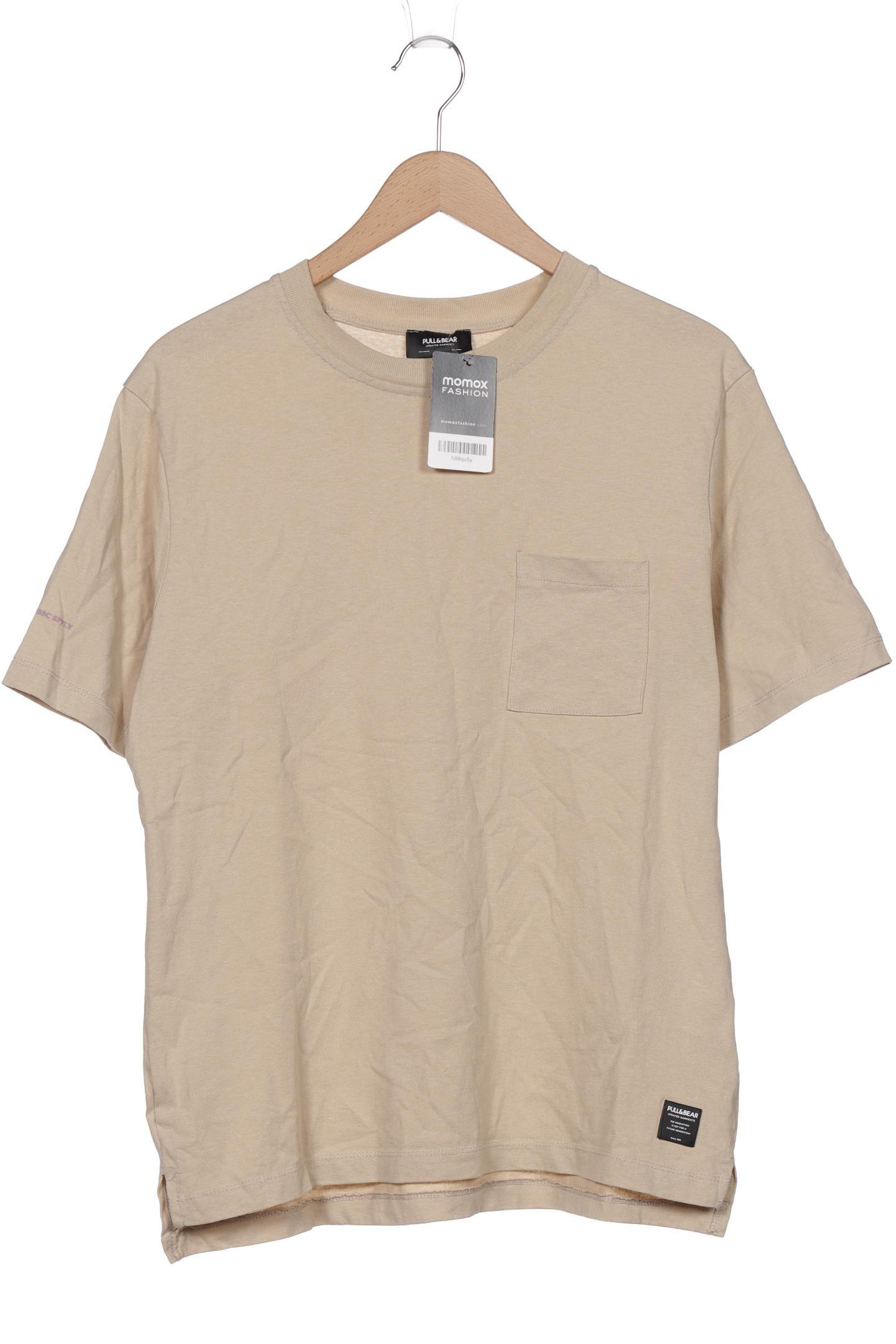 

Pull & Bear Herren T-Shirt, beige, Gr. 48