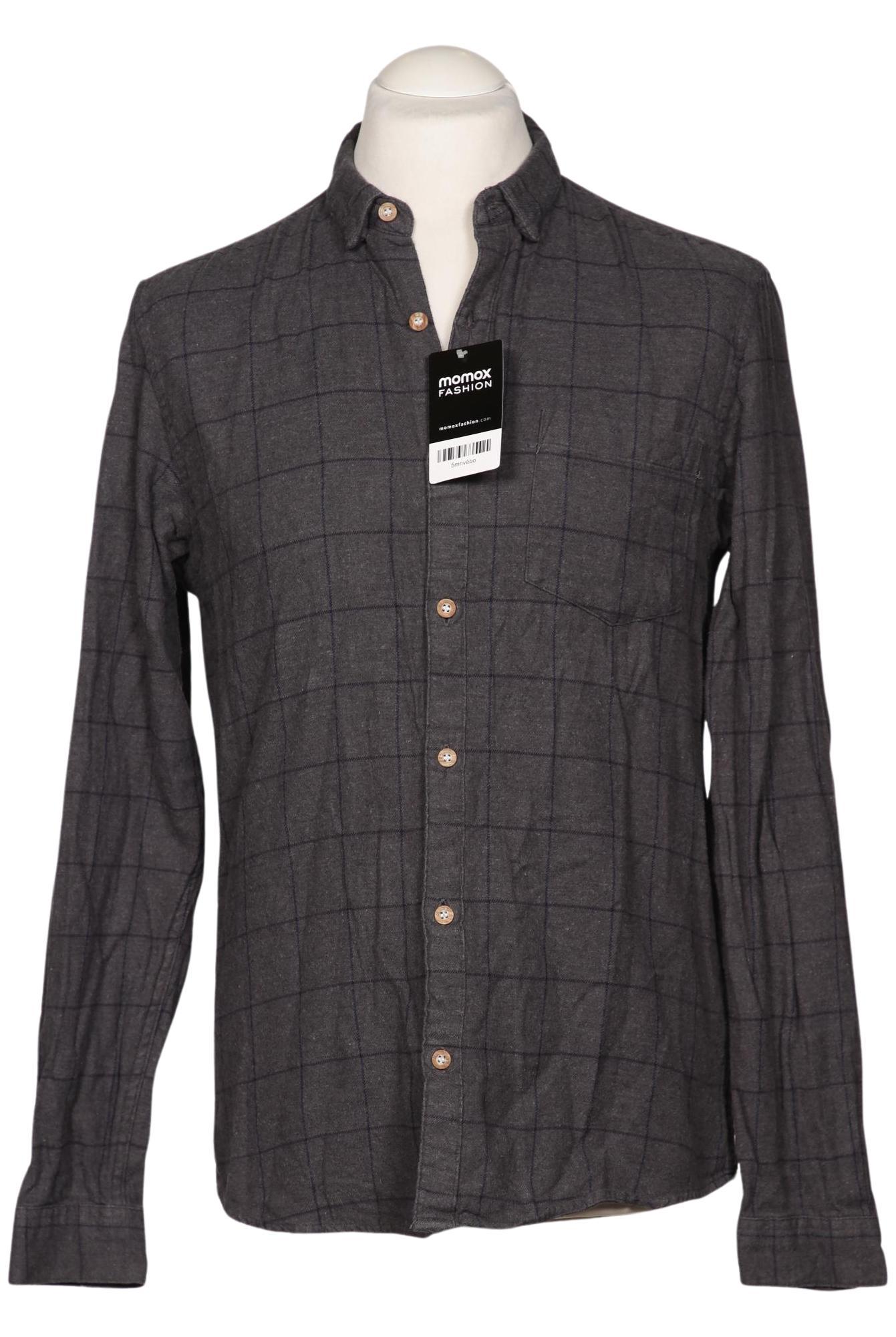 

Pull & Bear Herren Hemd, grau, Gr. 48