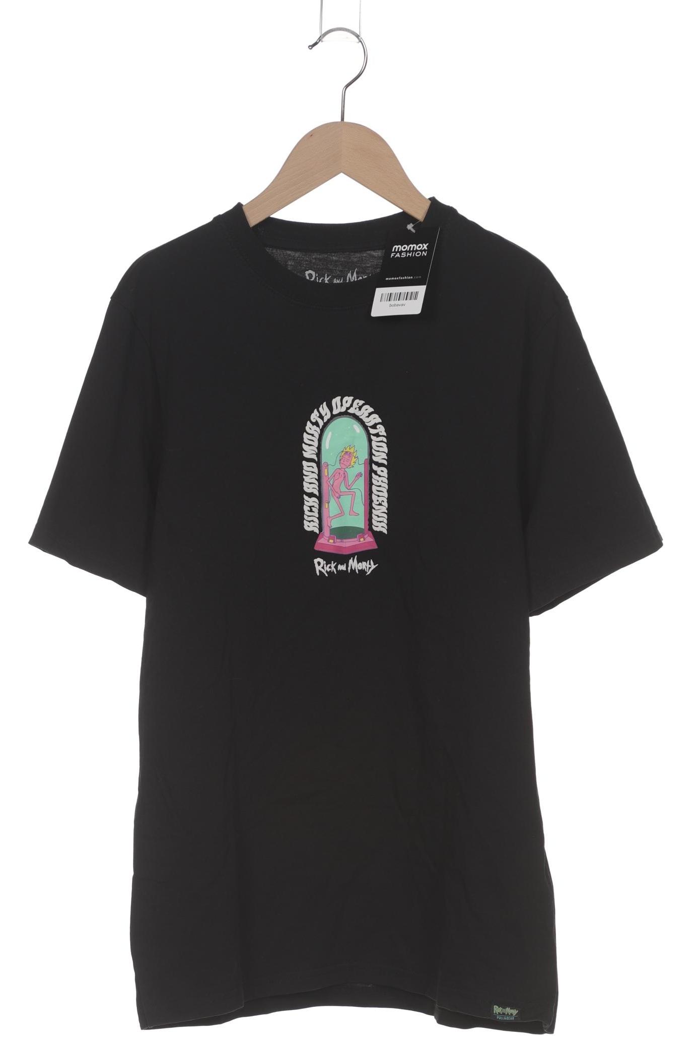 

Pull & Bear Herren T-Shirt, schwarz, Gr. 46