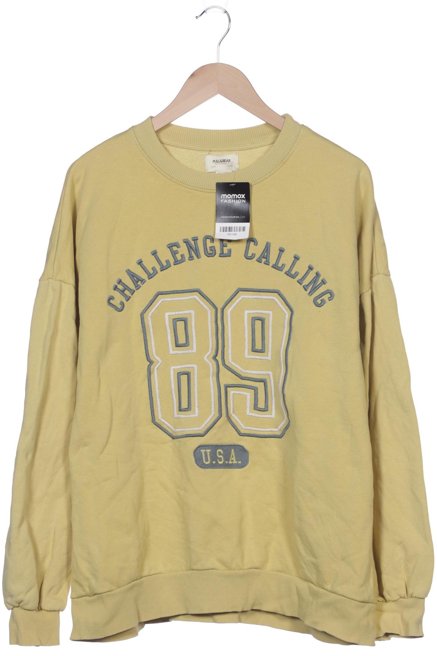 

Pull & Bear Herren Sweatshirt, gelb, Gr. 52