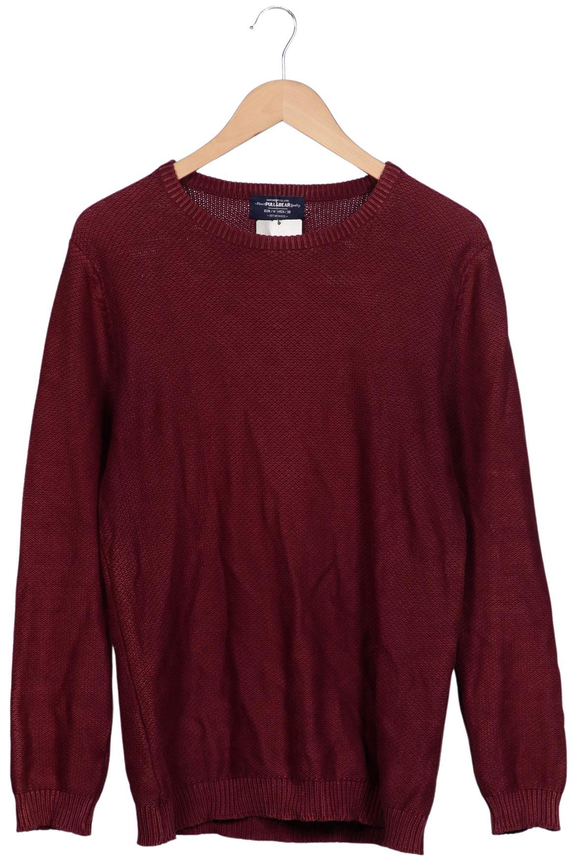 Thumbnail - Pull &amp; Bear Herren Pullover, bordeaux, Gr. 48
