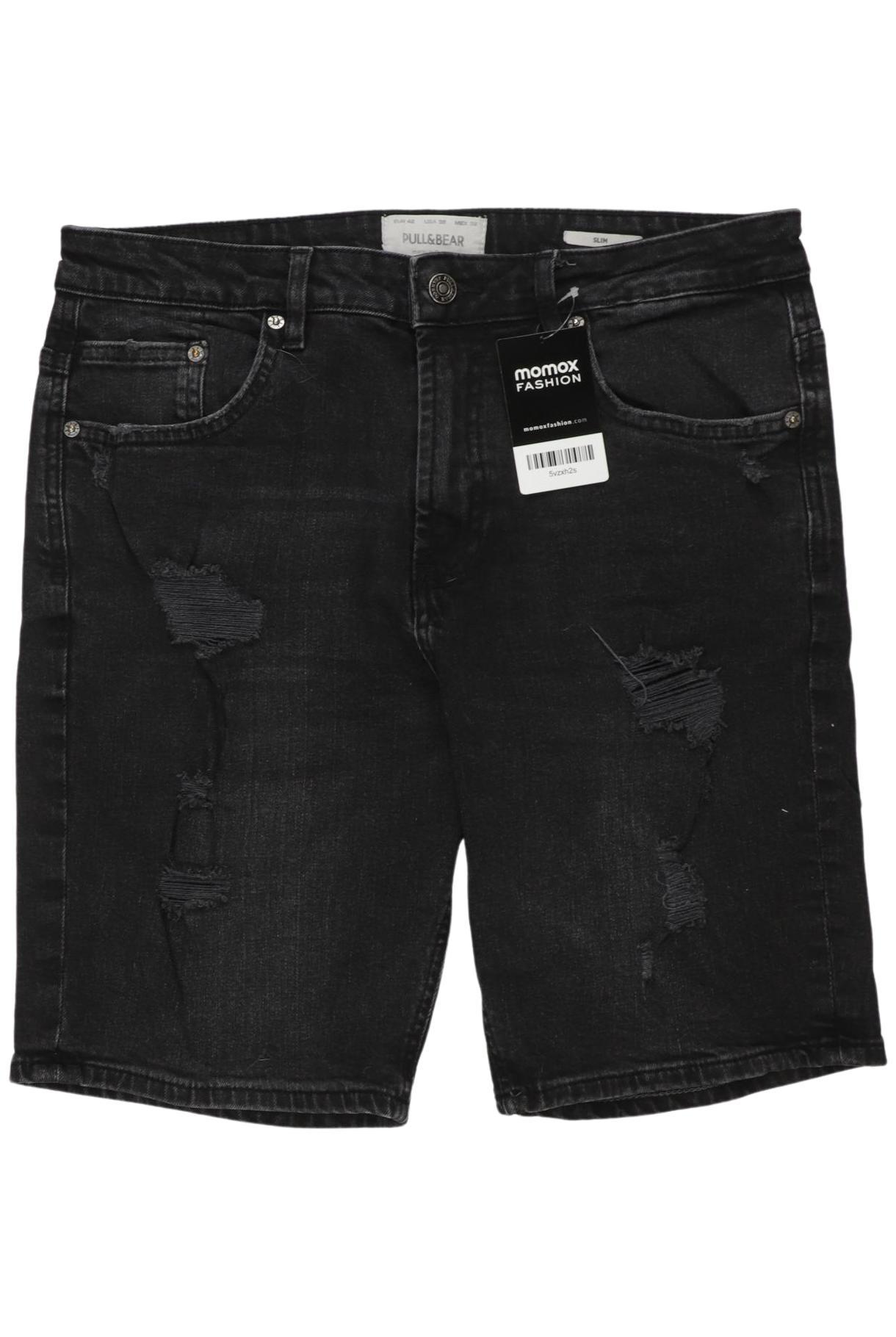 

Pull & Bear Herren Shorts, schwarz, Gr. 32