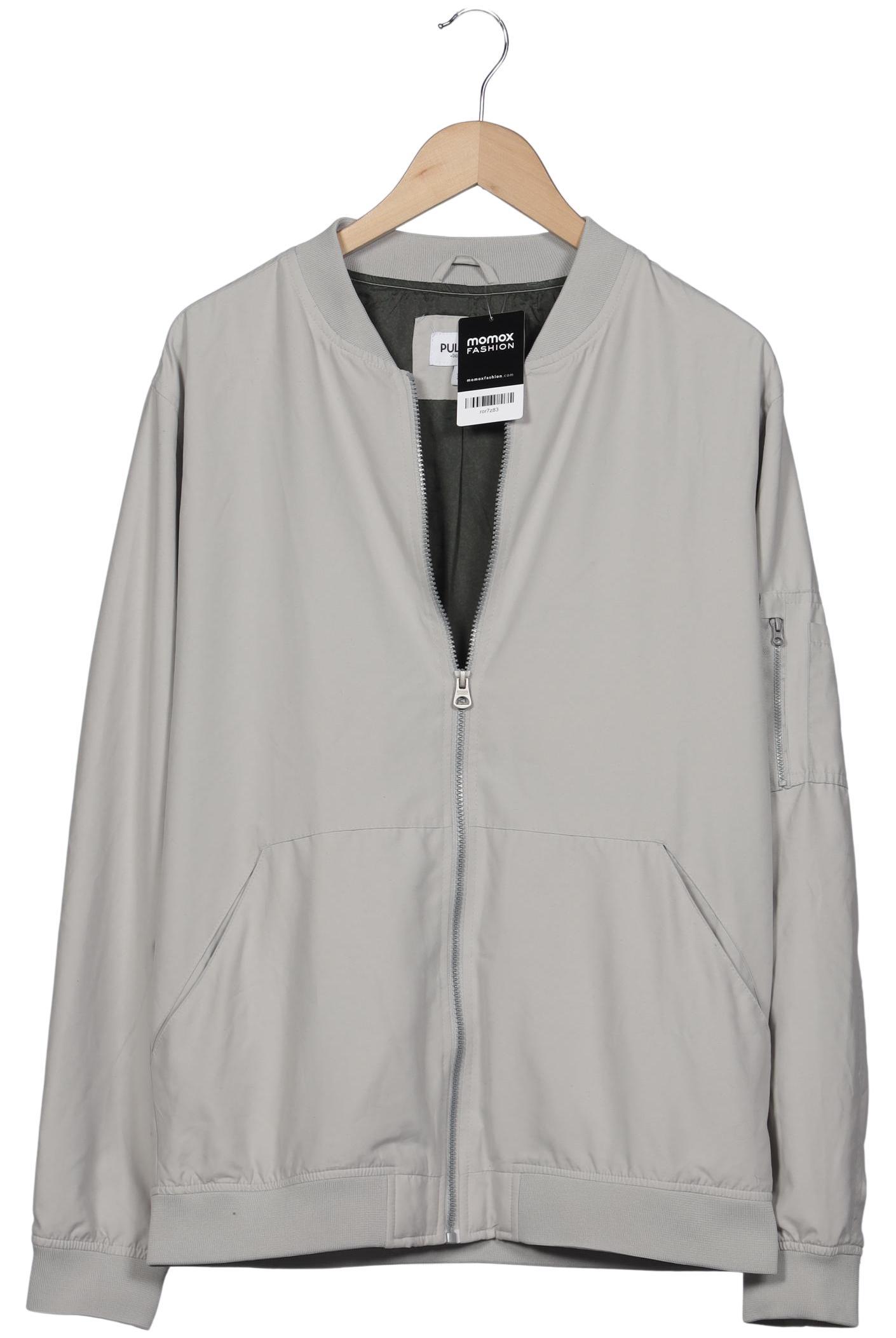 

Pull & Bear Herren Jacke, grau, Gr. 56