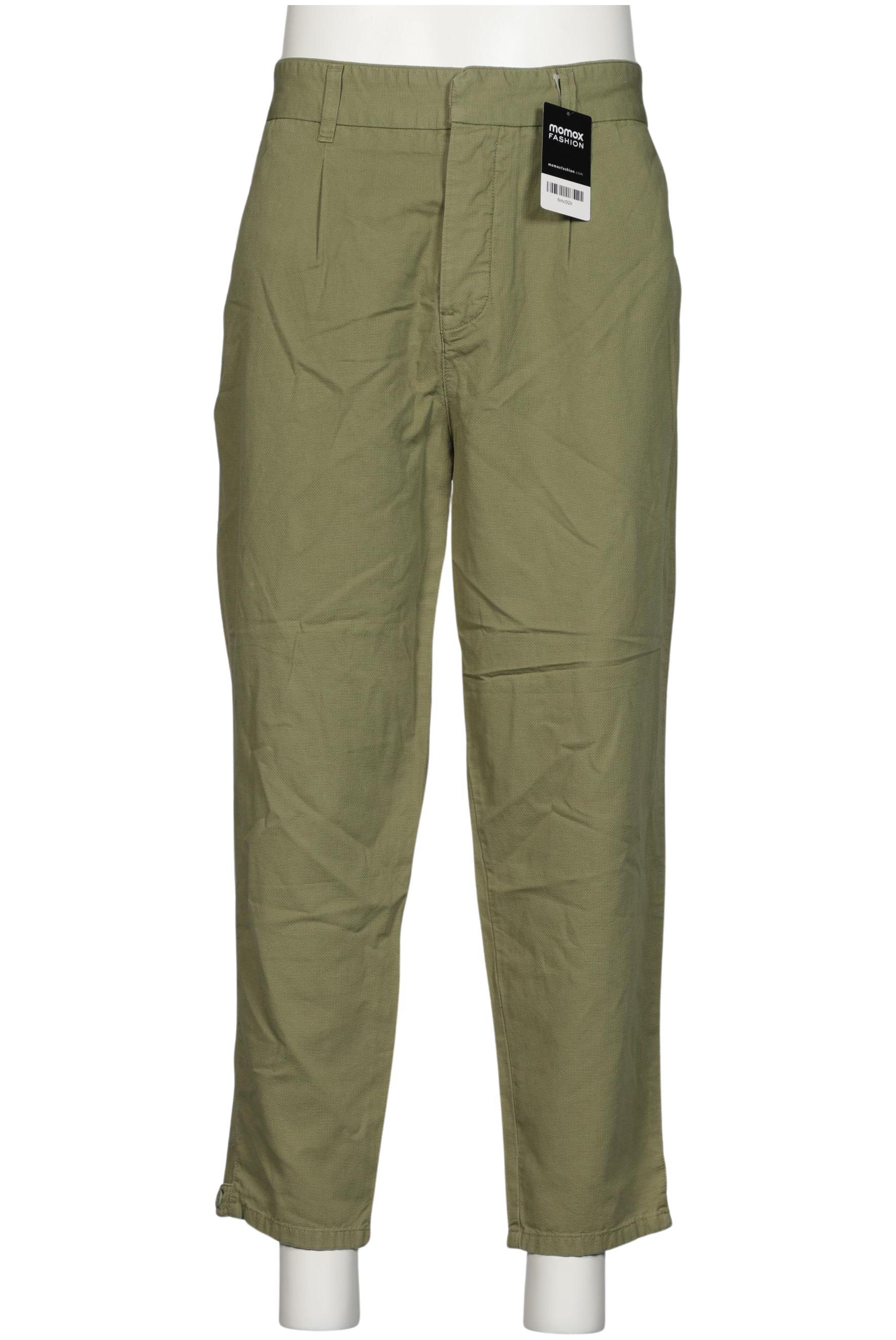 

Pull & Bear Herren Stoffhose, grün, Gr. 46