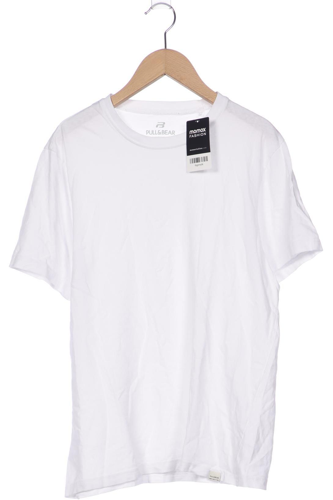 

Pull & Bear Herren T-Shirt, weiß, Gr. 46