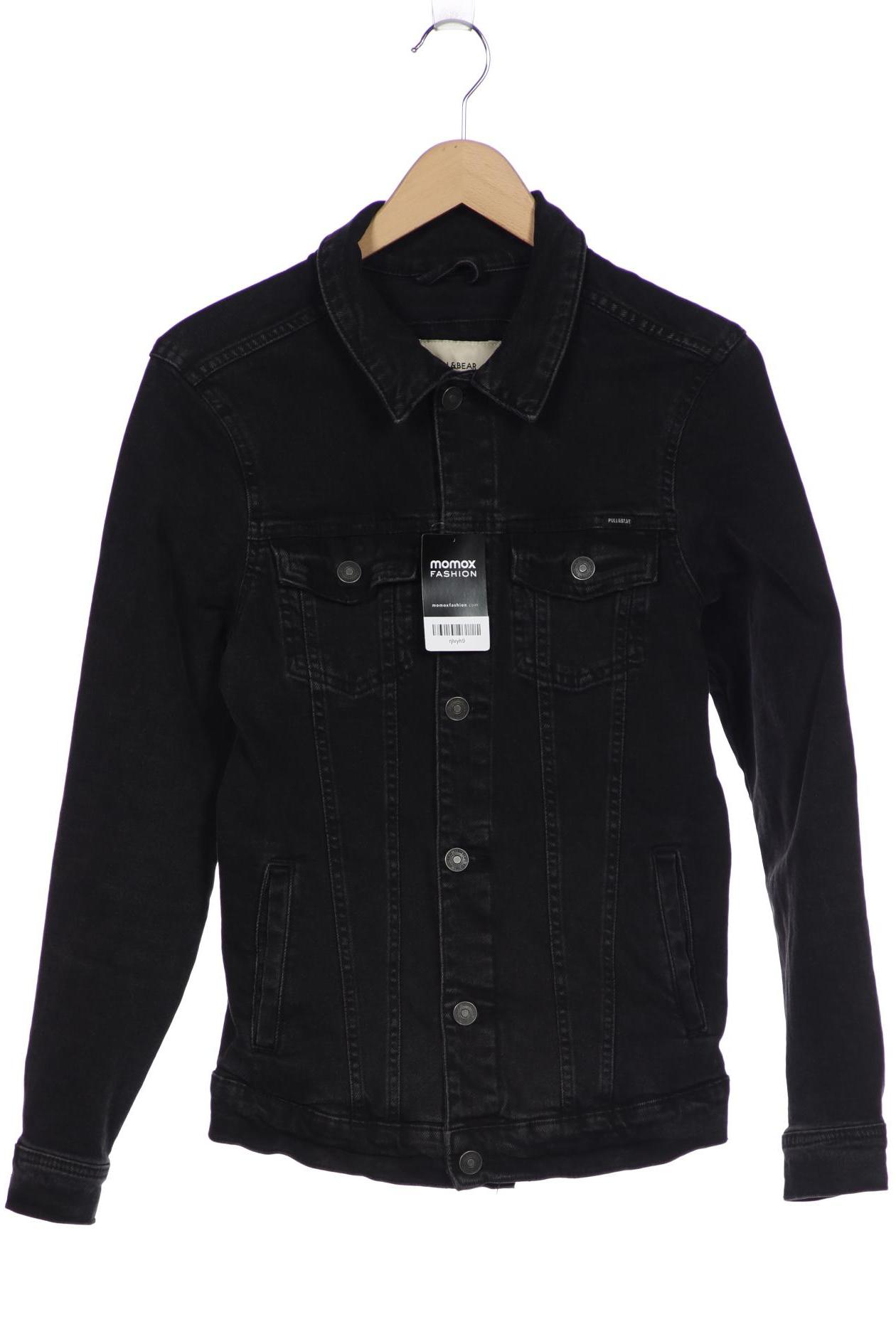 

Pull & Bear Herren Jacke, schwarz, Gr. 46