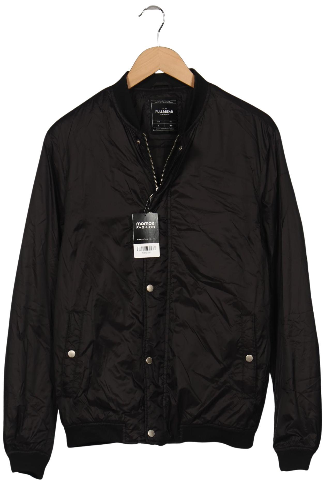 

Pull & Bear Herren Jacke, schwarz, Gr. 52