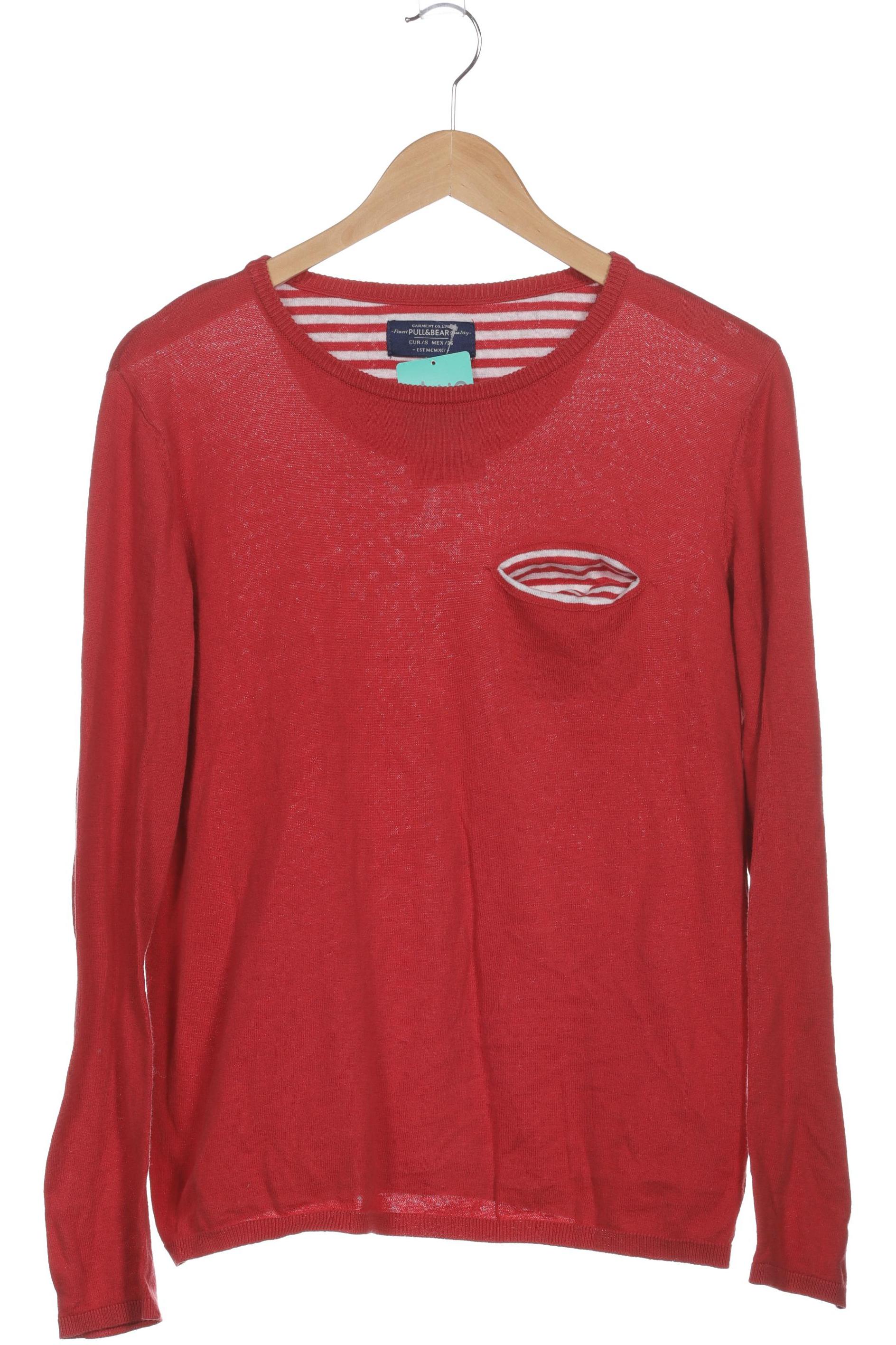 

Pull & Bear Herren Pullover, rot, Gr. 46